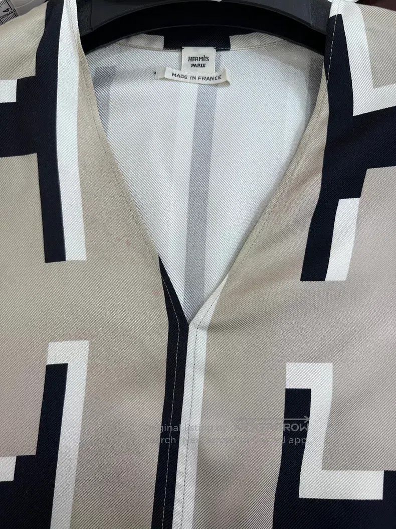 Hermes Hermes Ribbon Long Sleeve Shirt Size XXS / US 00 / IT 34 - 4 Thumbnail