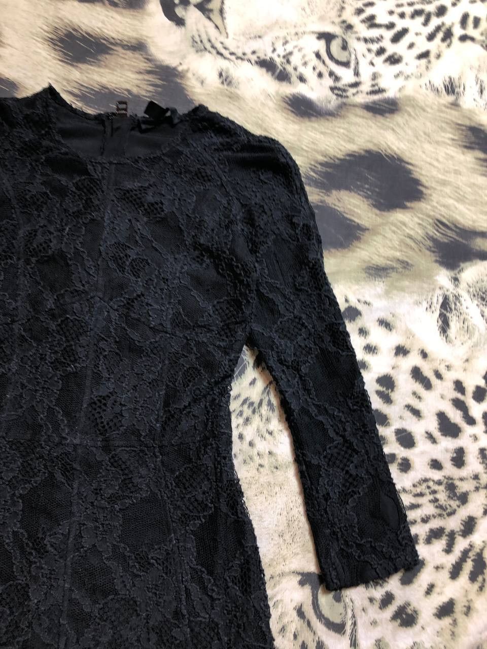 Burberry Prorsum Burberry Prorsum Embroidered Lace Detailed Midi Dress Size XS / US 0-2 / IT 36-38 - 9 Thumbnail