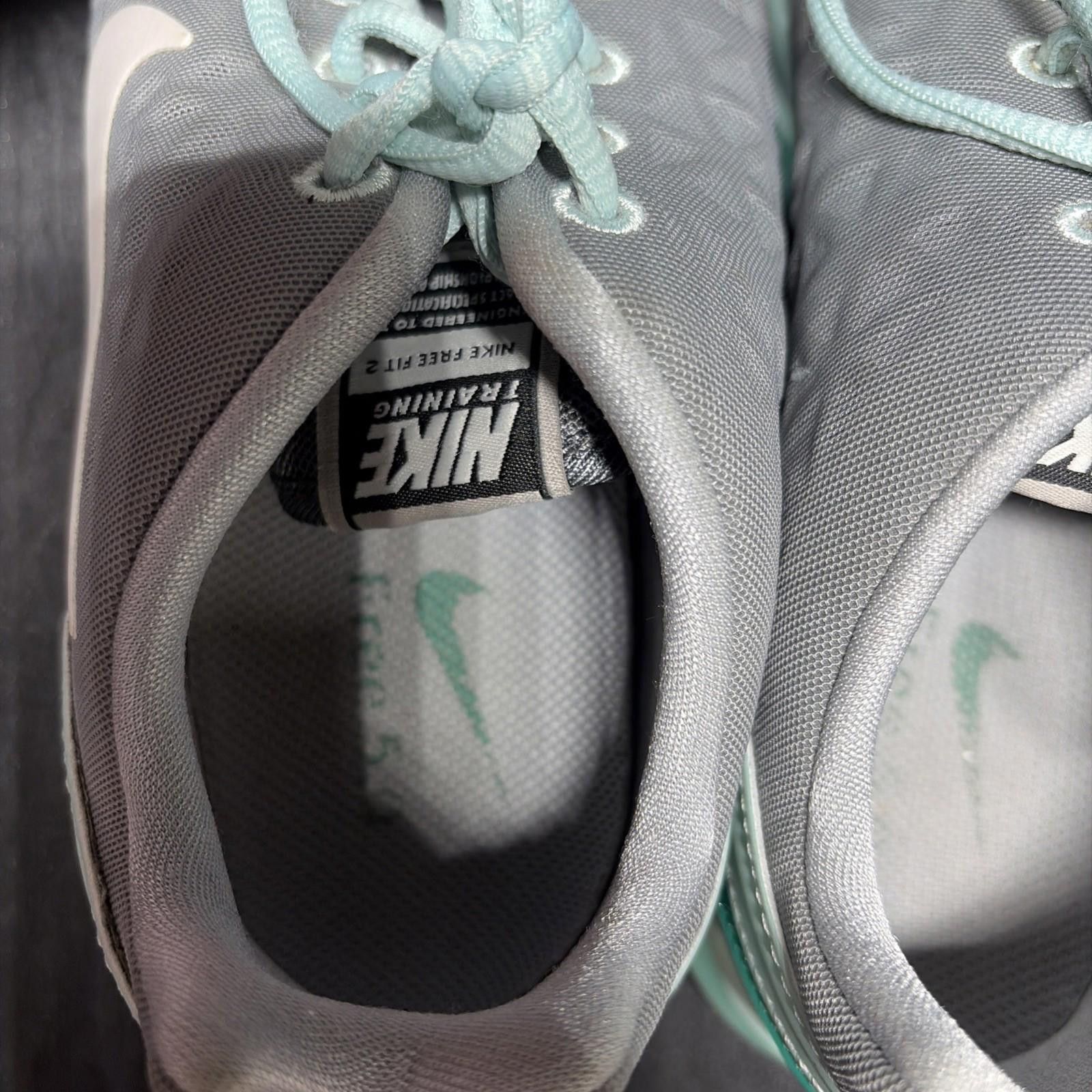 Nike Women's Nike Free Fit 2 -Free 5.0 Teal & Gray•8 Running Shoe Size US 8 / IT 38 - 6 Thumbnail