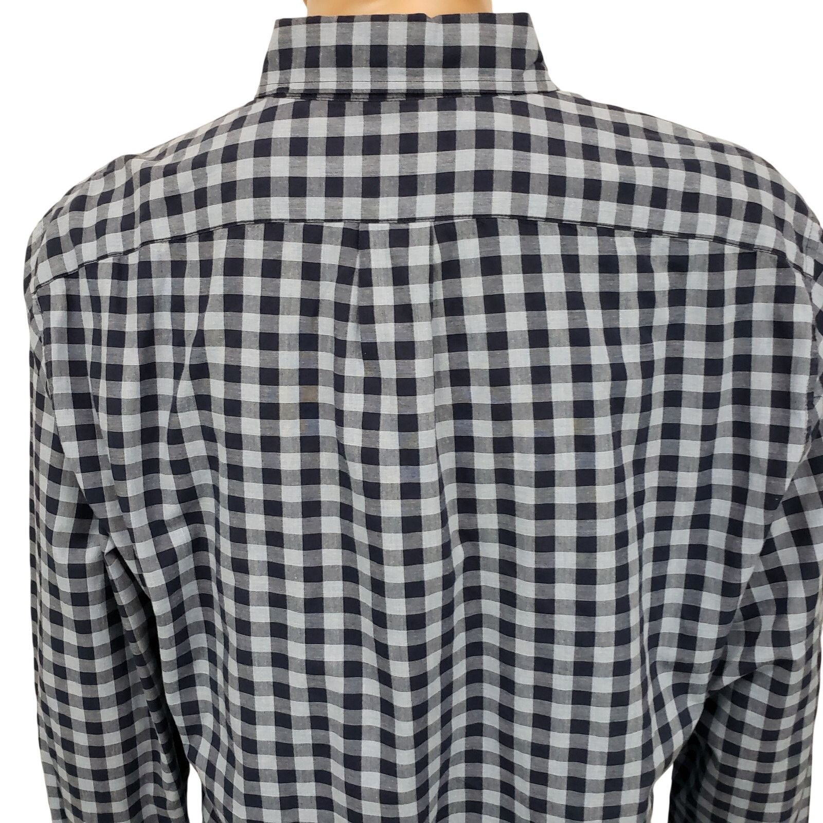 J.Crew J. Crew Shirt Classic Fit XL Gingham Check Button down L/S Size US XL / EU 56 / 4 - 8 Thumbnail