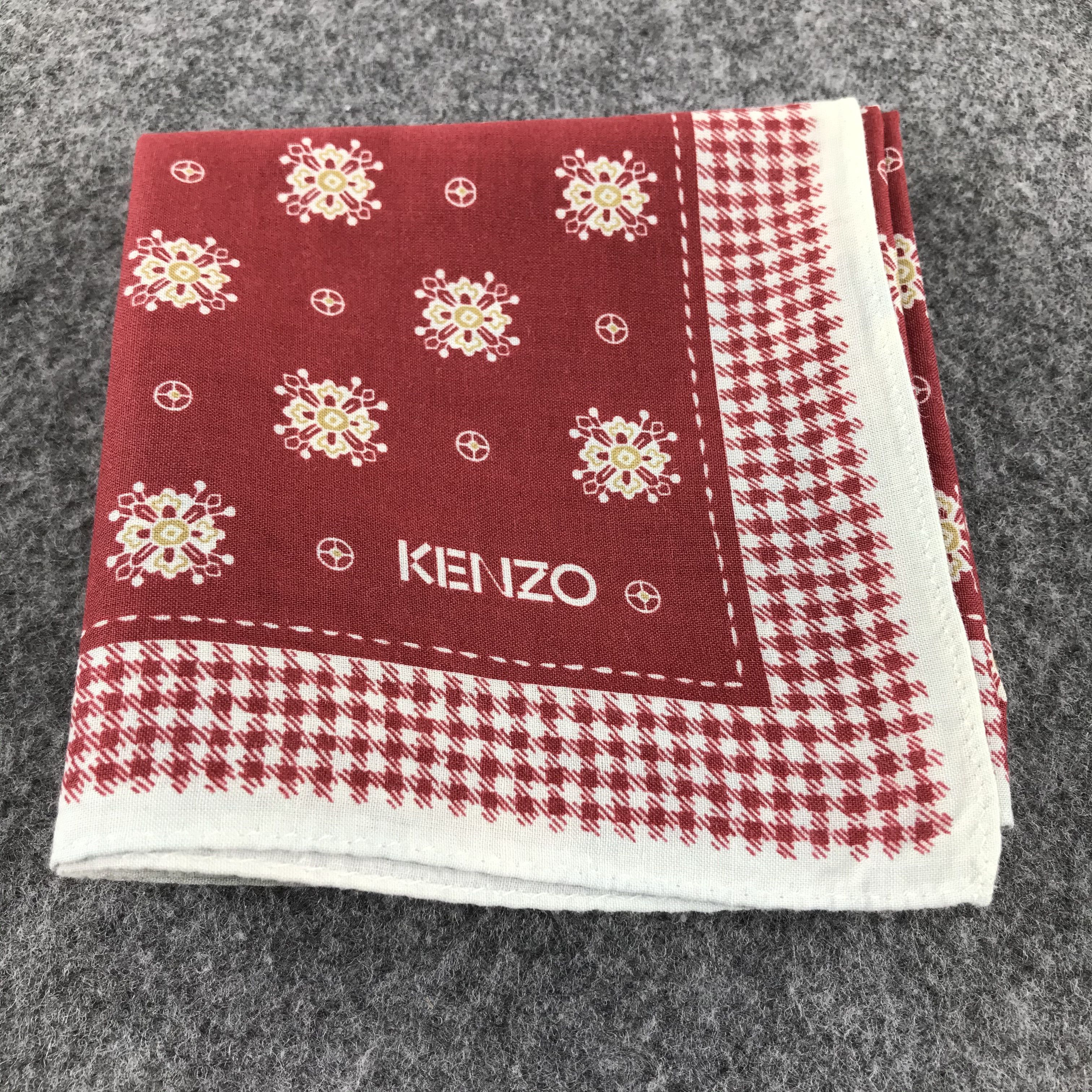 Kenzo Kenzo Handkerchief Neckerchief Bandana H312 Size ONE SIZE - 6 Thumbnail