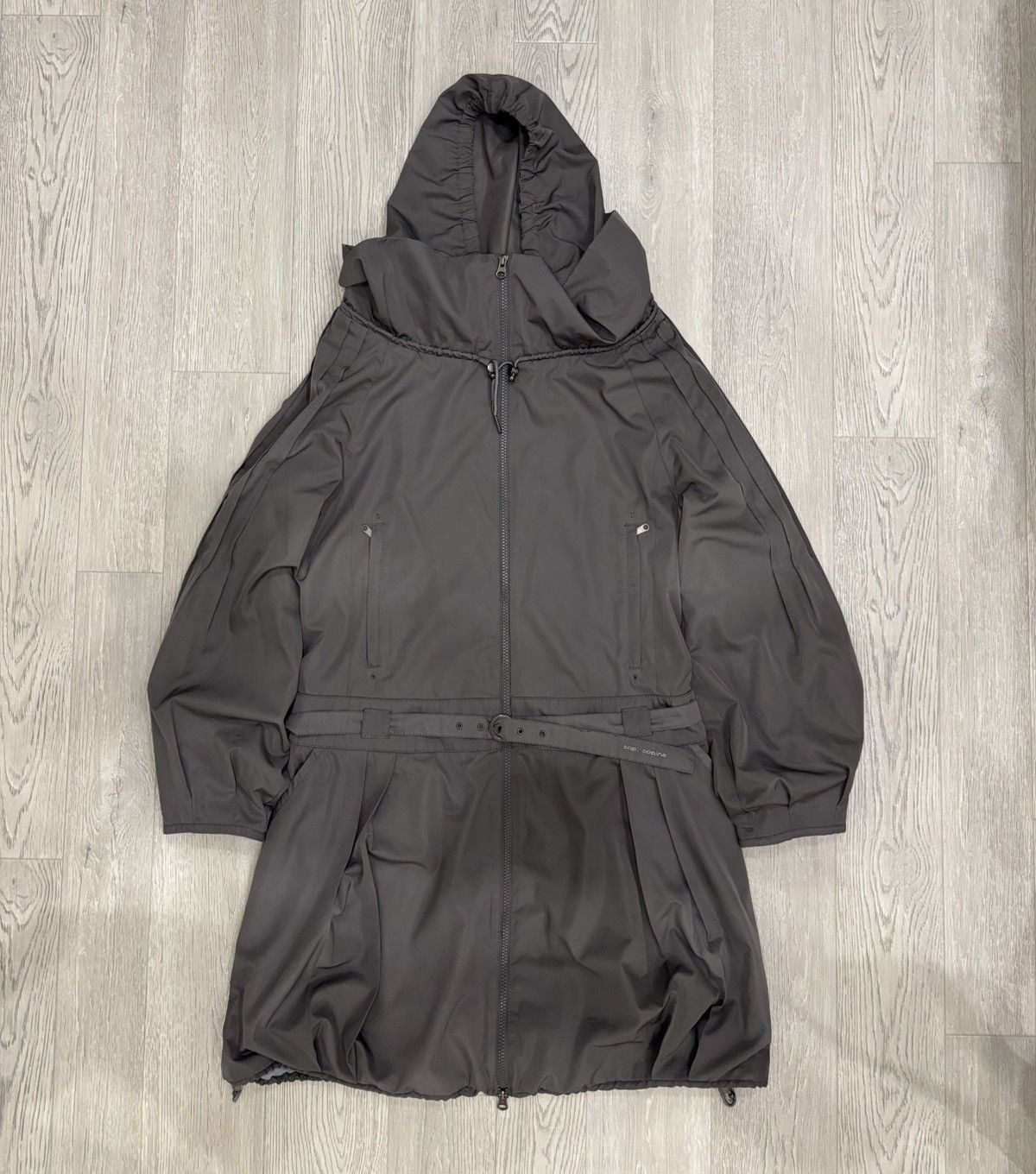 Cop Copine × Marithe + Francois Girbaud 00s Archive Cop Copine Avant Garde Hooded Jacket Size M / US 6-8 / IT 42-44 - 1 Thumbnail