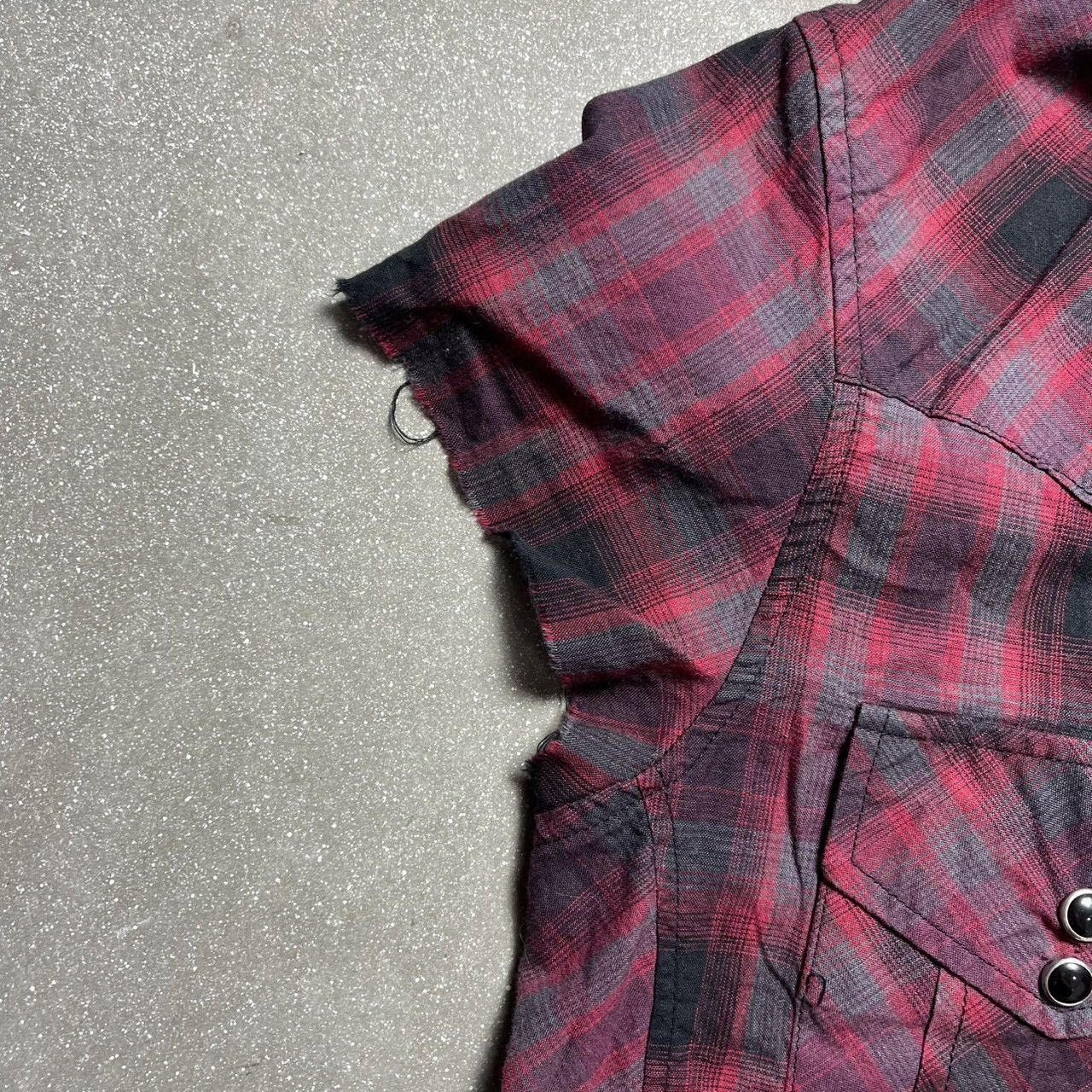 Japanese Brand × semanticdesign Semantic Design Paid Short Sleeve Shirt Size L / US 10 / IT 46 - 6 Thumbnail