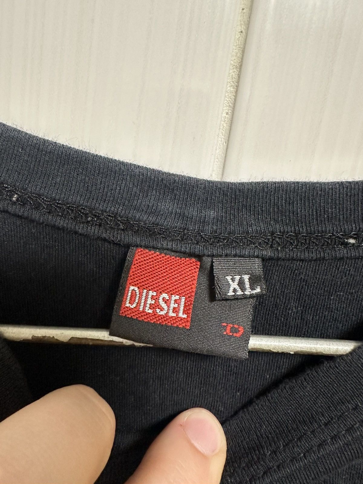 Diesel × Vintage Diesel Vintage Dragon Big Logo Very Rare T-shirt Size US XL / EU 56 / 4 - 4 Thumbnail