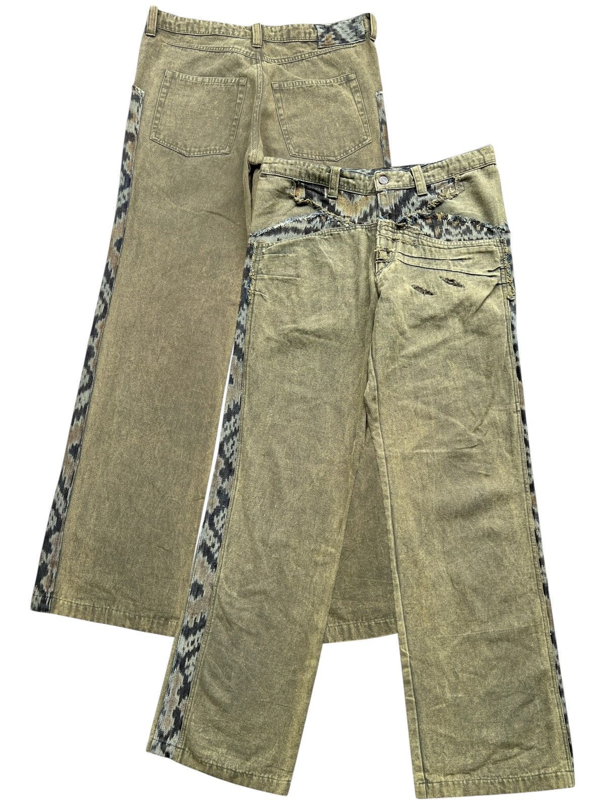 Japanese Brand Japanese Brand Mudwash Wide Baggy Denim Pants 34x33 Size US 34 / EU 50 - 1 Thumbnail