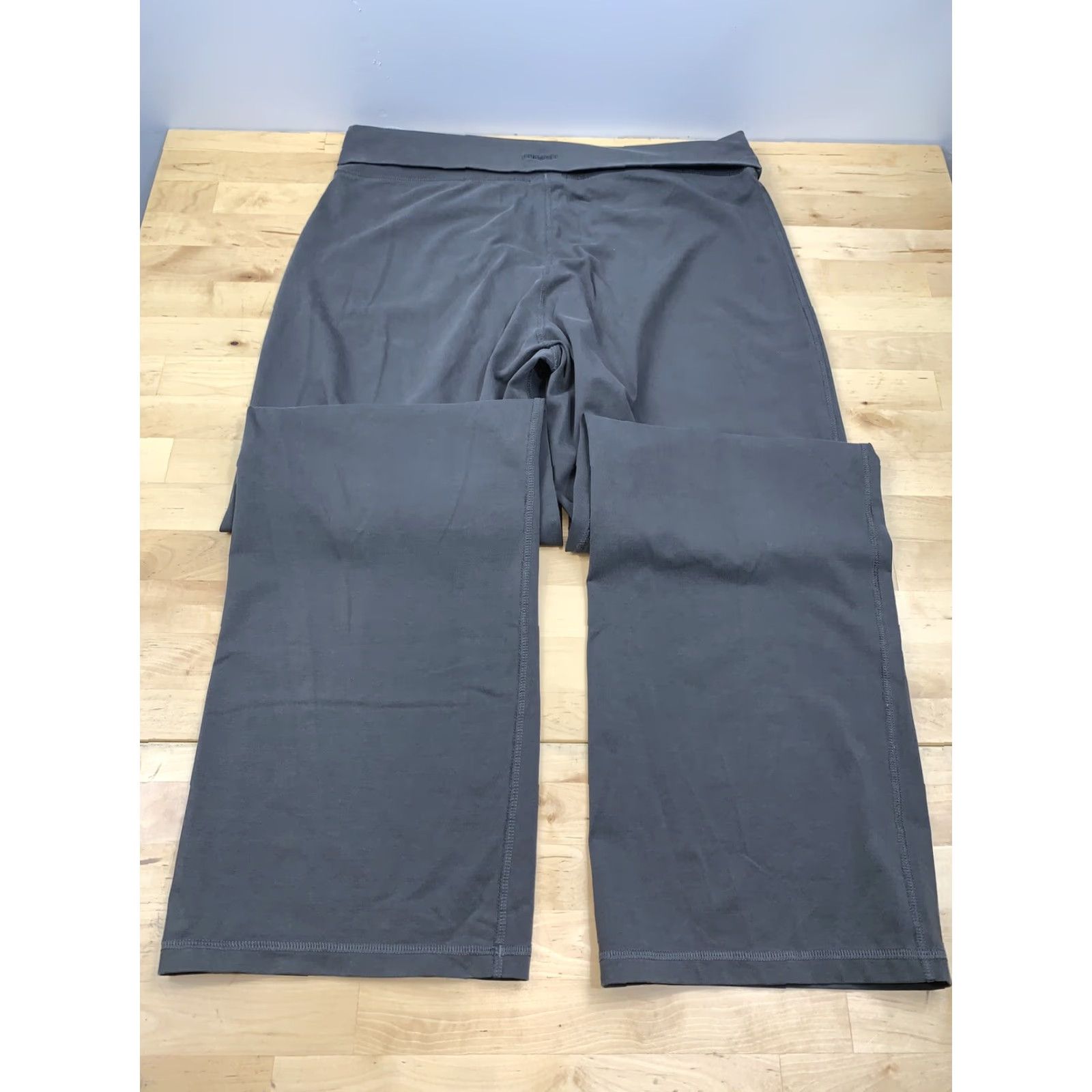 Patagonia Patagonia Leggings Womens L Gray Ankle Casual Wide Leg #4032 Size 36" / US 14 / IT 50 - 4 Thumbnail