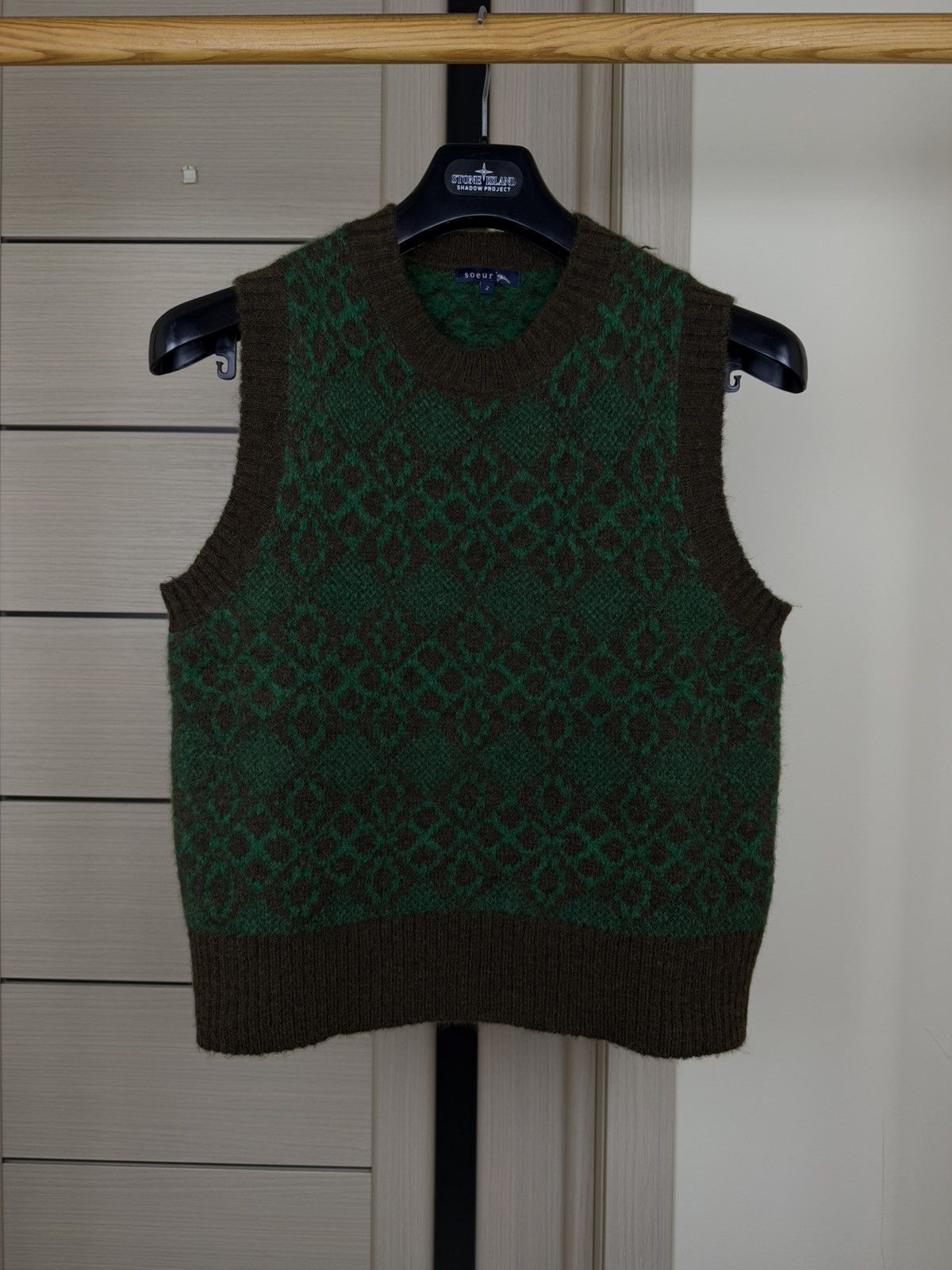 Soeur SOEUR Namaste Sleeveless alpaca Knitted Jumper size S-M Size M / US 6-8 / IT 42-44 - 1 Thumbnail
