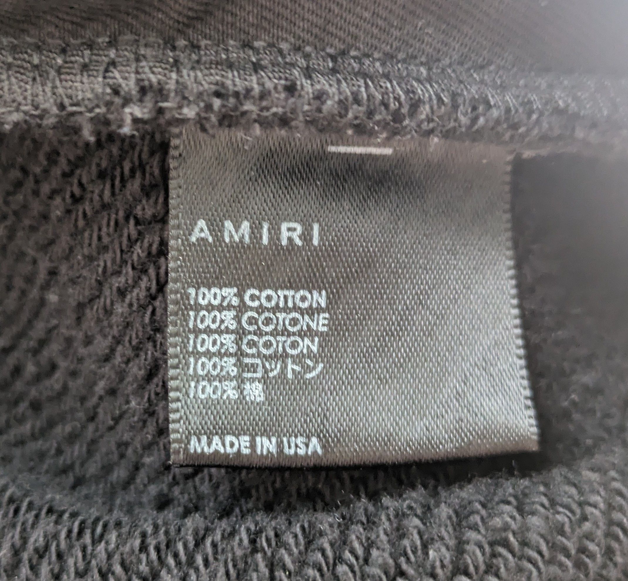 Amiri Black Amiri sweatpants men's XXL Size US 40 / EU 56 - 9 Thumbnail