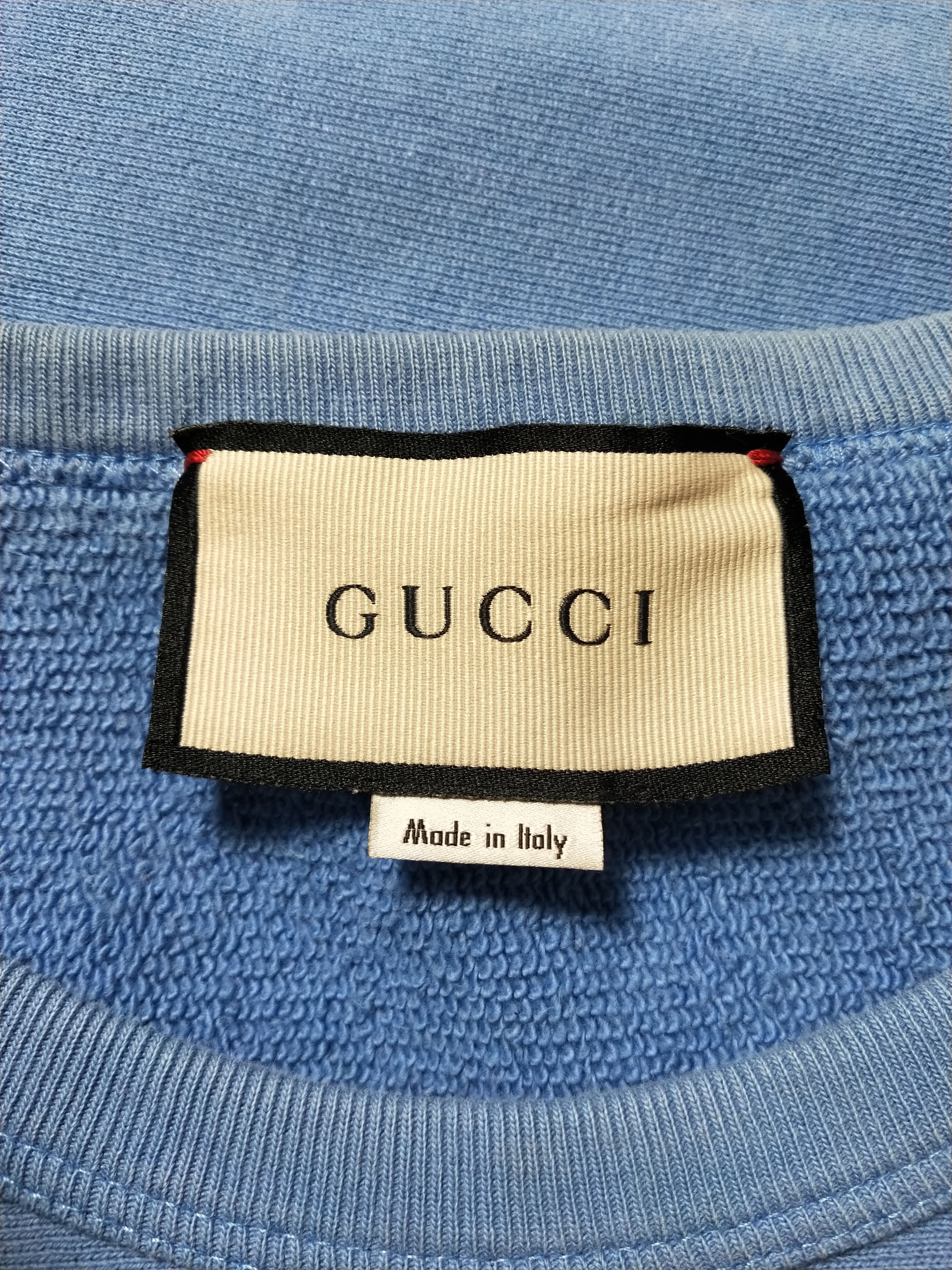 Gucci Blade Logo Sweatshirt Size US L / EU 52-54 / 3 - 4 Thumbnail