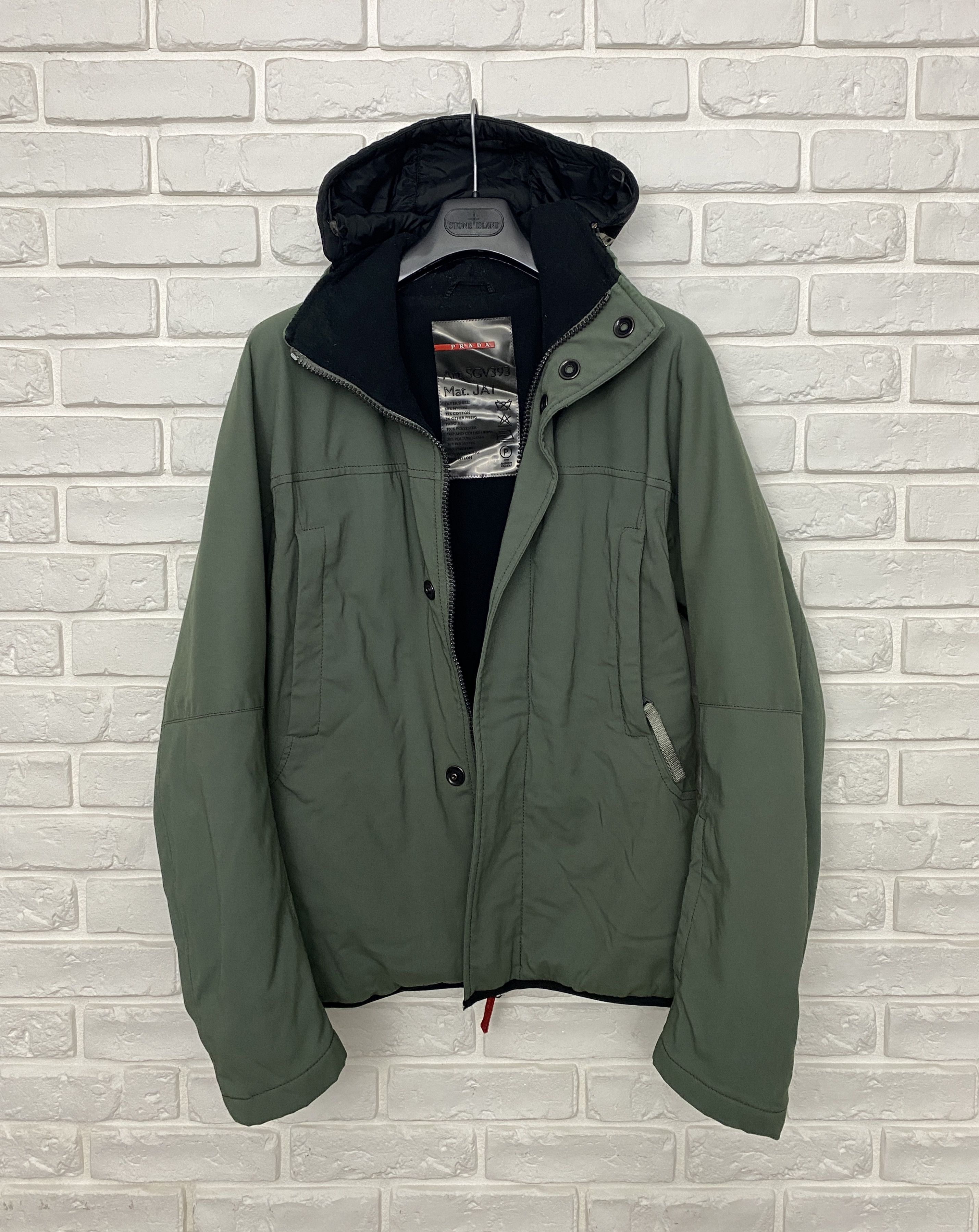 2000s prada sport SGV393 nylon blouson - muniloslagos.cl