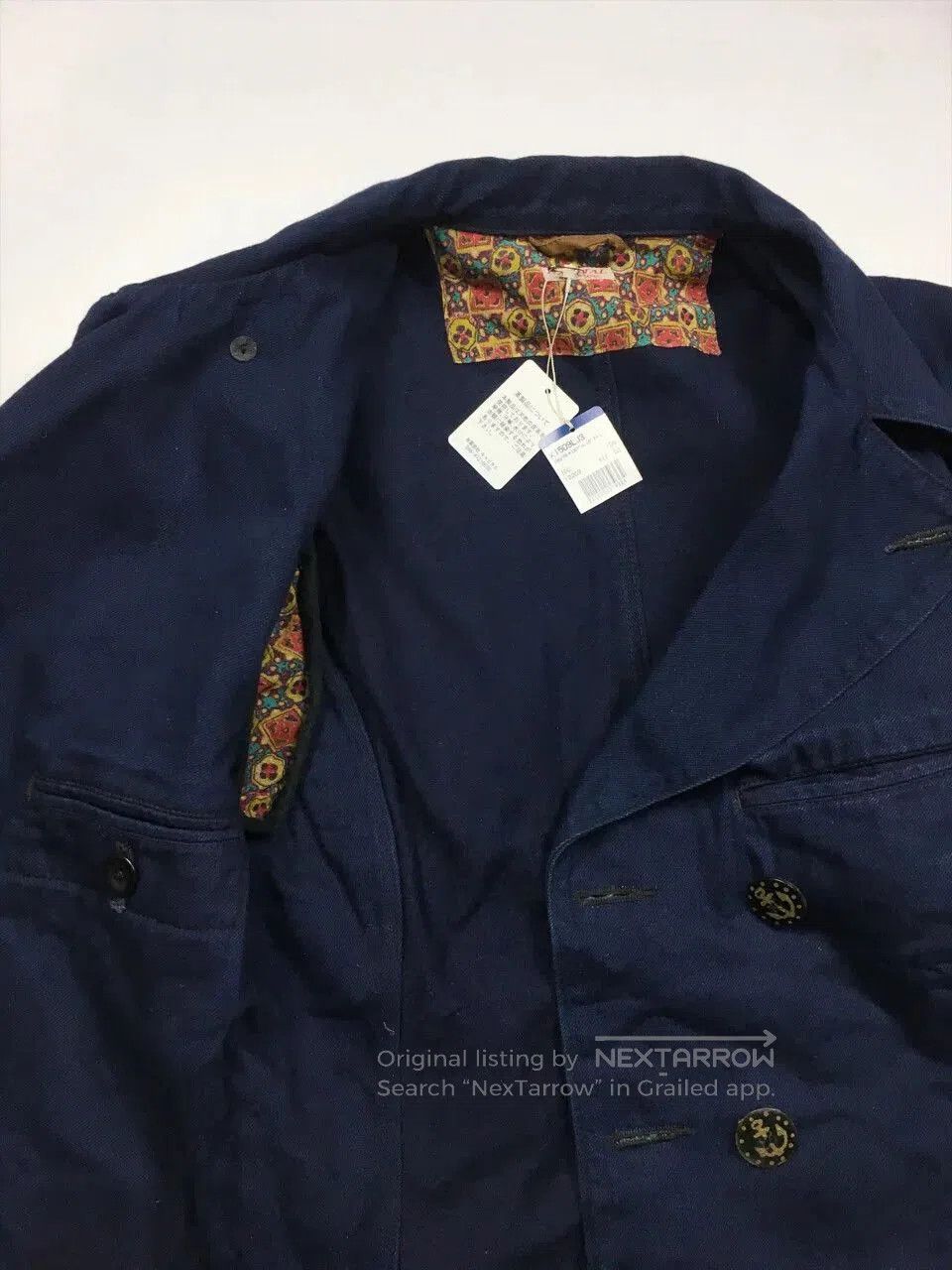 Kapital vintage blue denim peacoat by kapital. Size US S / EU 44-46 / 1 - 9 Thumbnail