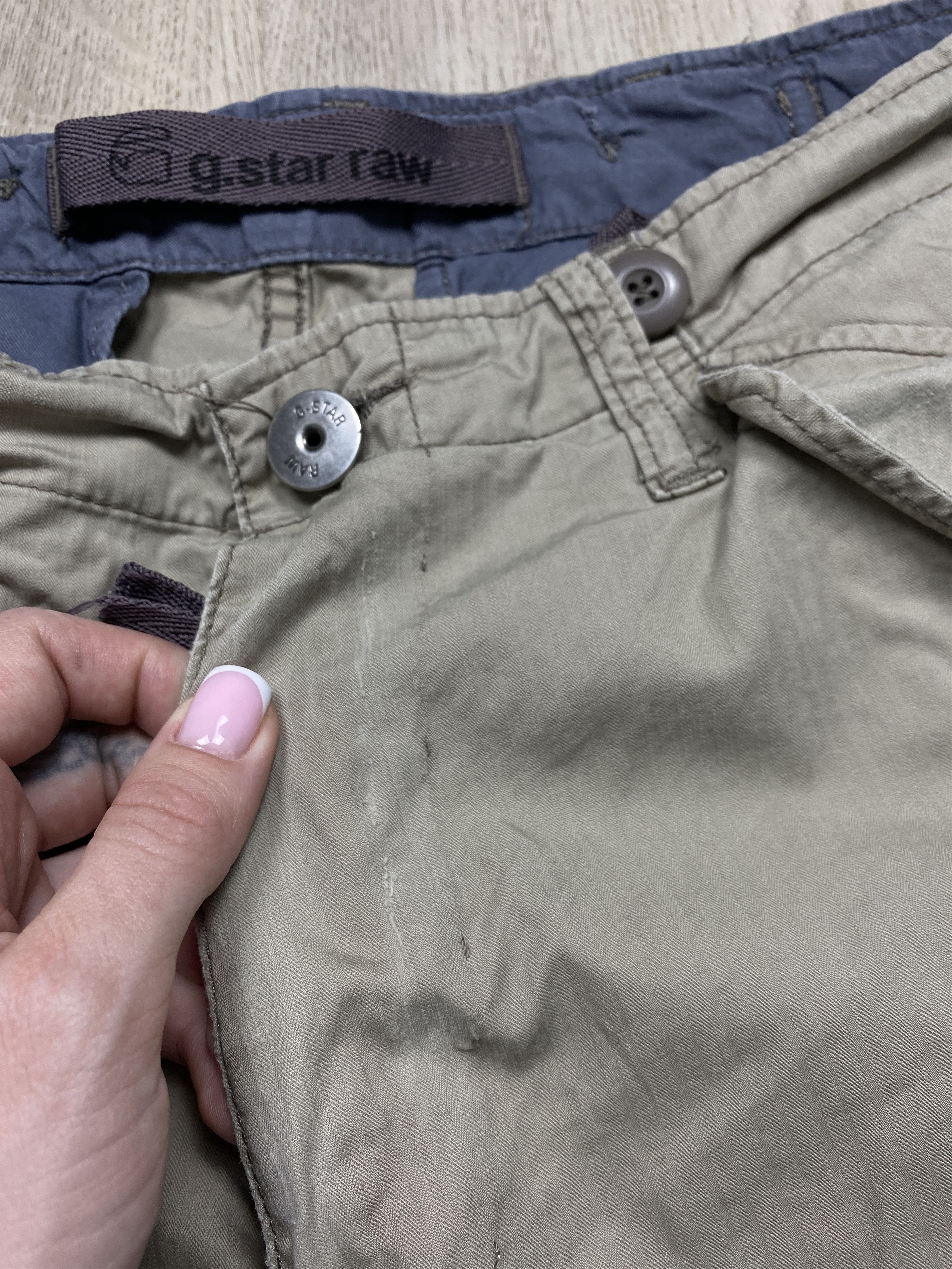 G-Star G Star Raw Vintage Mens Cargo Multi Pockets Pants Size US 36 / EU 52 - 7 Thumbnail