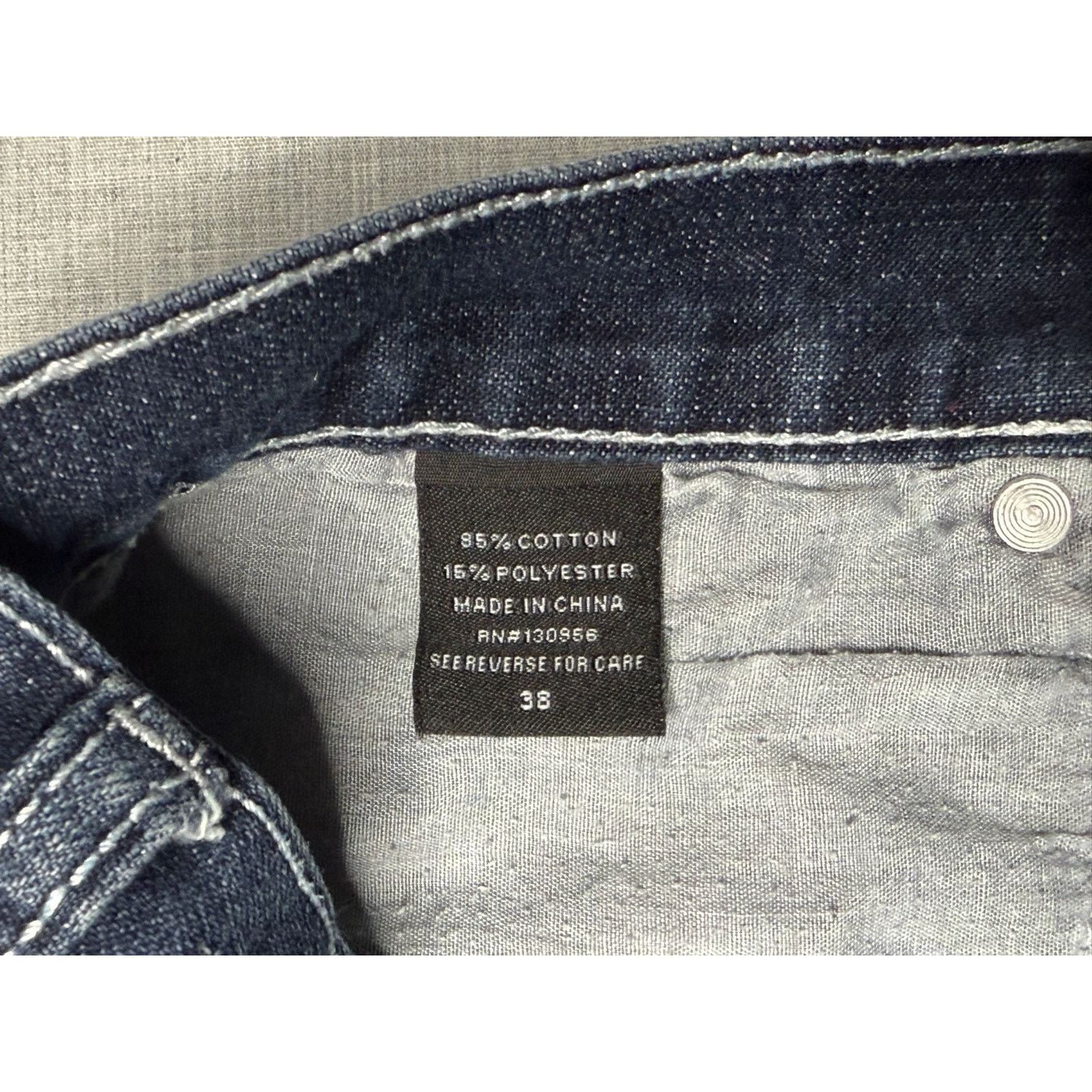 Other Vintage Y2K Emcee Baggy Wide Leg Pocket Flap Jean Shorts 38 Size US 38 / EU 54 - 4 Thumbnail