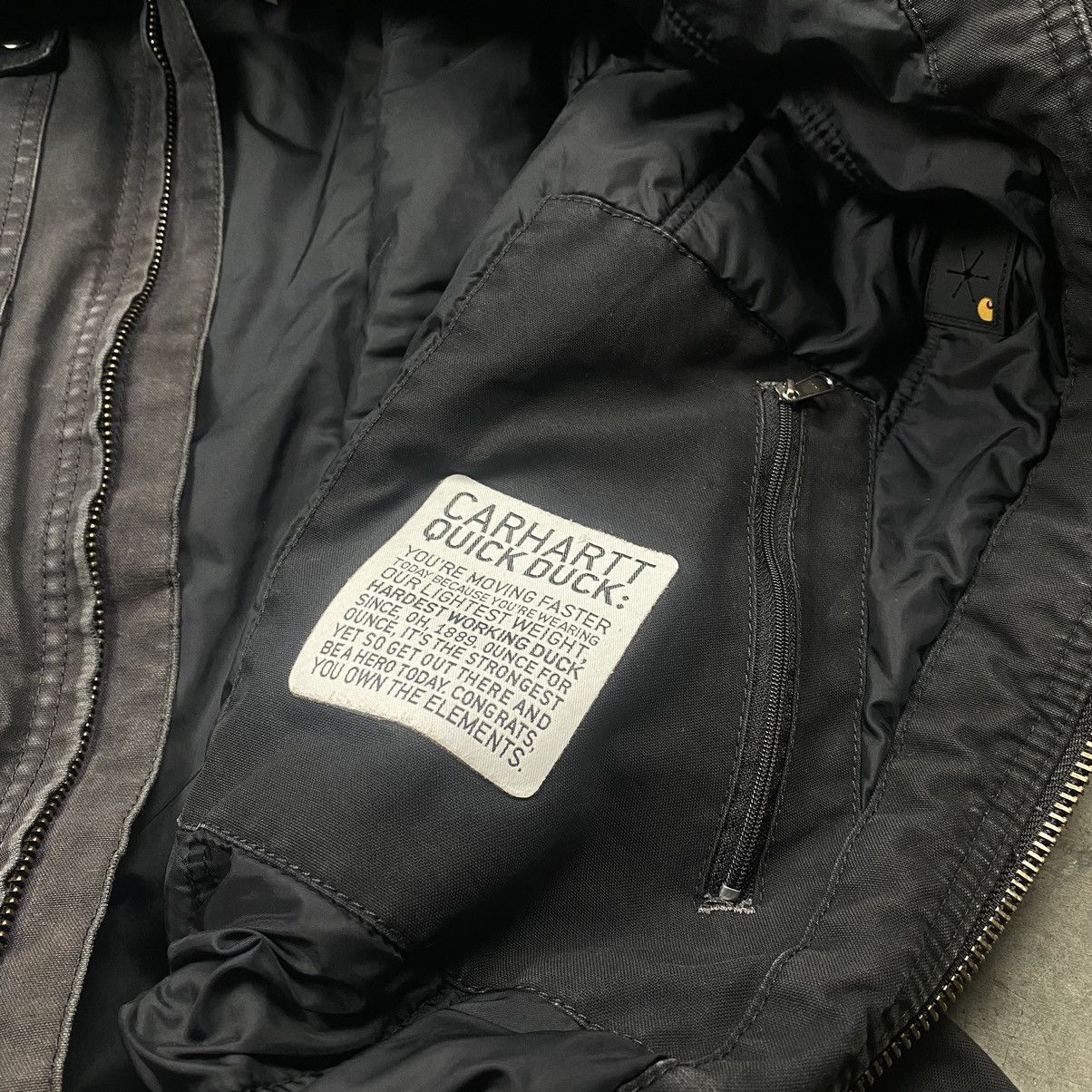 Carhartt × Carhartt Wip Grail y2k Sunfaded Carhartt Quick Duck Detroit Jacket Size US XL / EU 56 / 4 - 18 Thumbnail
