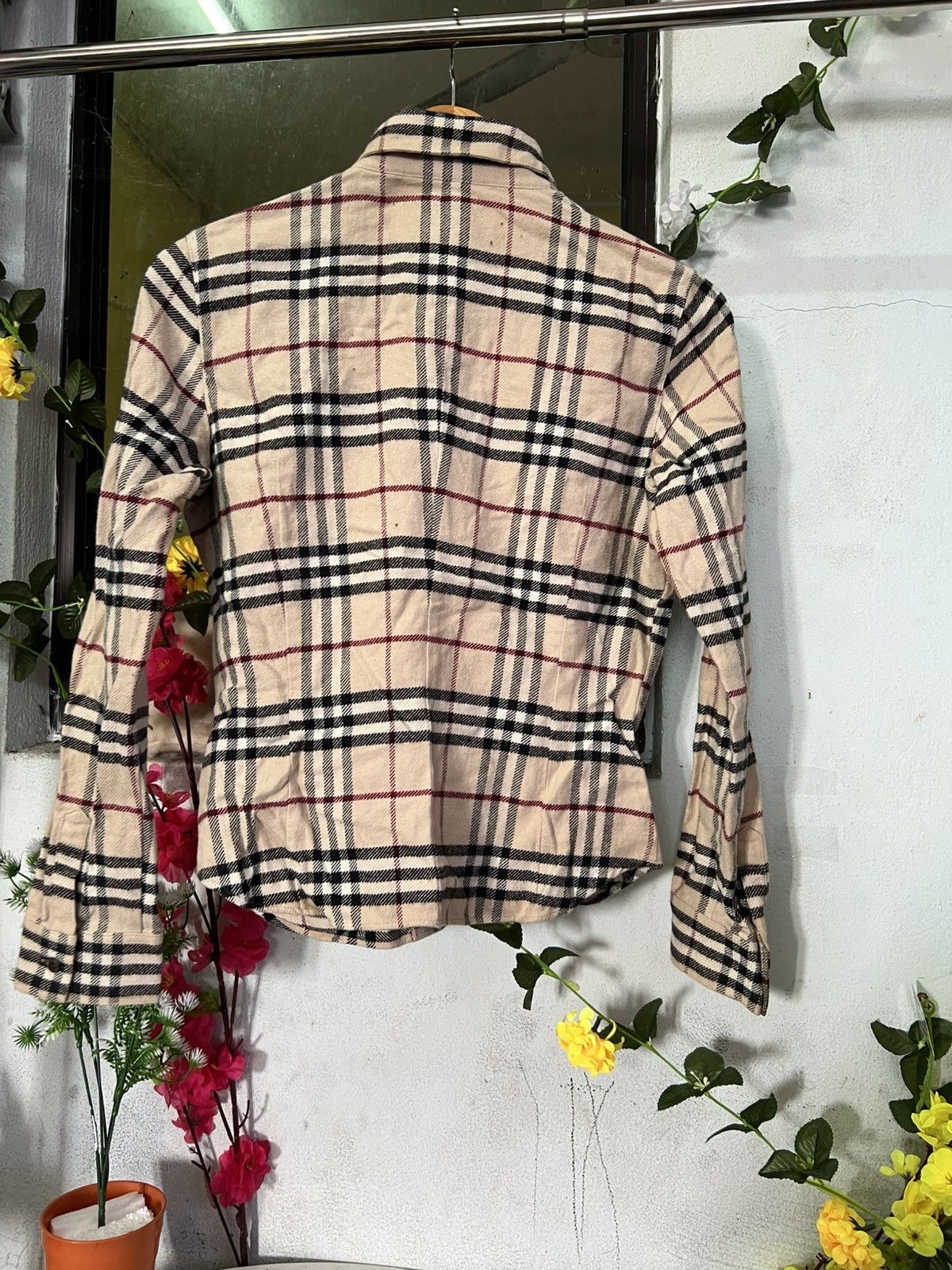 Burberry × Vintage Vintage Burberry Nova Chek size 38 Size XS / US 0-2 / IT 36-38 - 2 Thumbnail