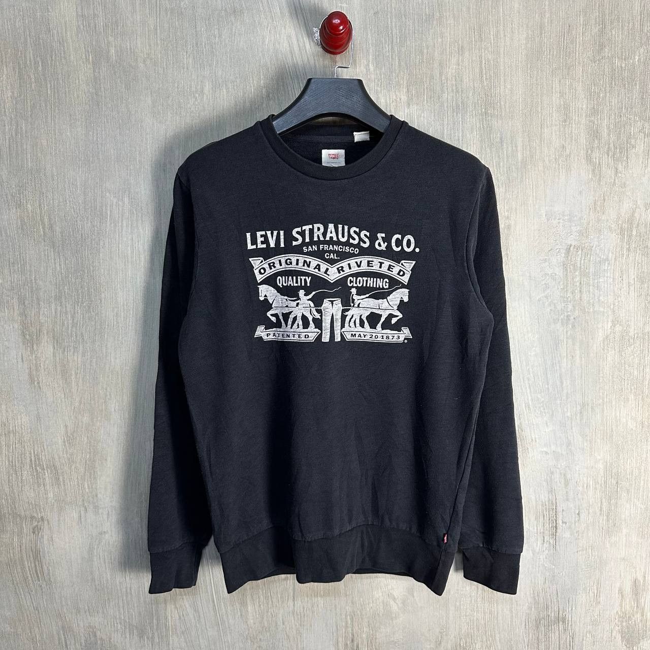 Levi's × Levi's Vintage Clothing × Vintage OG Levis Big Iconic Logo Sweatshirt Size US L / EU 52-54 / 3 - 1 Thumbnail
