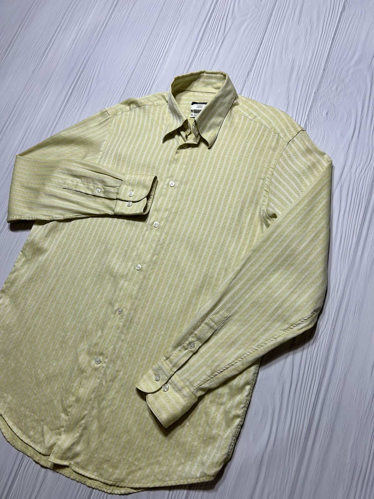 Versace RARE Versace Classic Monogram Shirt Size US L / EU 52-54 / 3 - 2 Thumbnail