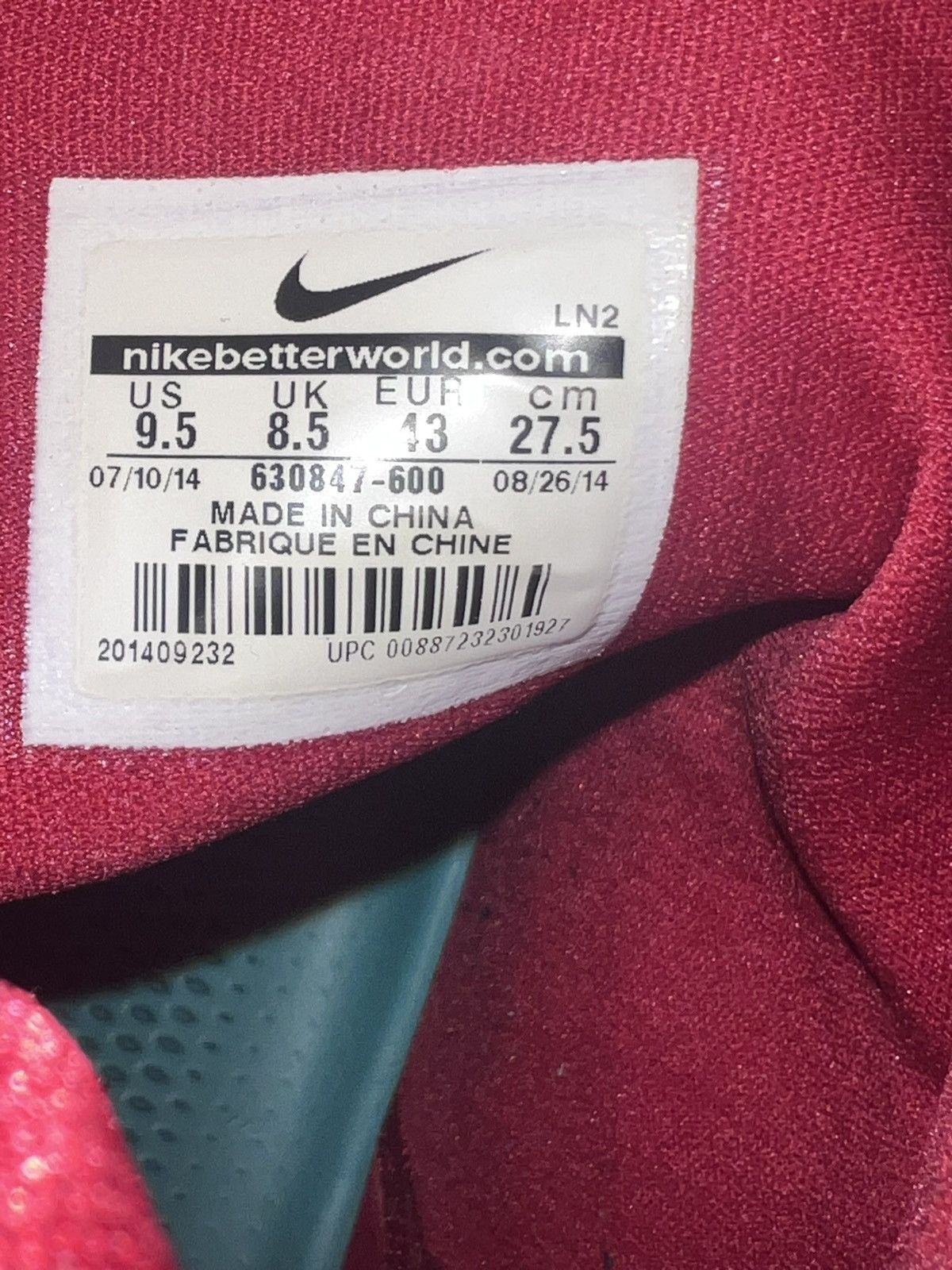 Nike Nike Kobe 9 Christmas Size US 9.5 / EU 42-43 - 6 Thumbnail