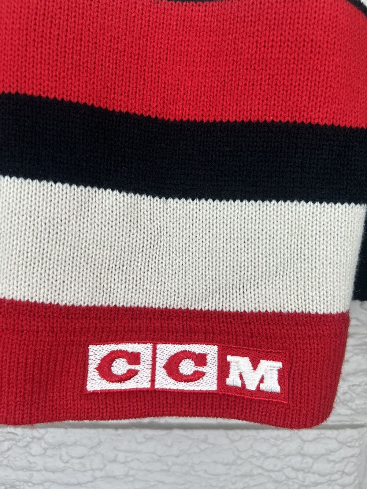 Ccm Vintage CCM Chicago Blackhawks Heritage Knit Jersey Size US L / EU 52-54 / 3 - 11 Thumbnail