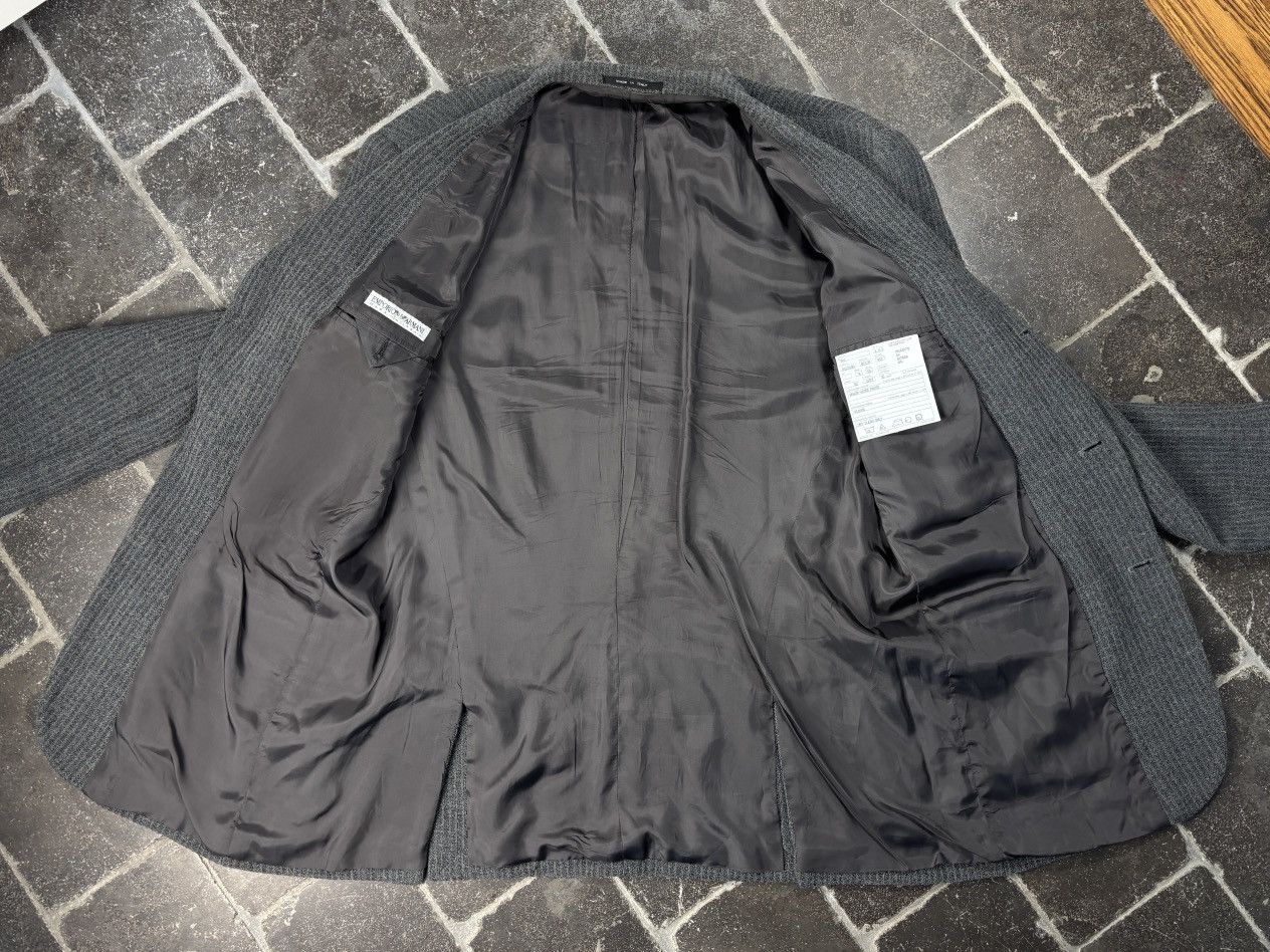 Emporio Armani 1996 Emporio Armani Jacket 90s Vintage Armani Textured Wool Size 50R - 4 Thumbnail