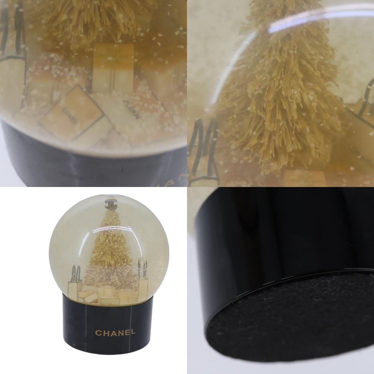 Chanel Chanel Christmas Tree Shopper Snow Globe Size ONE SIZE - 5 Thumbnail