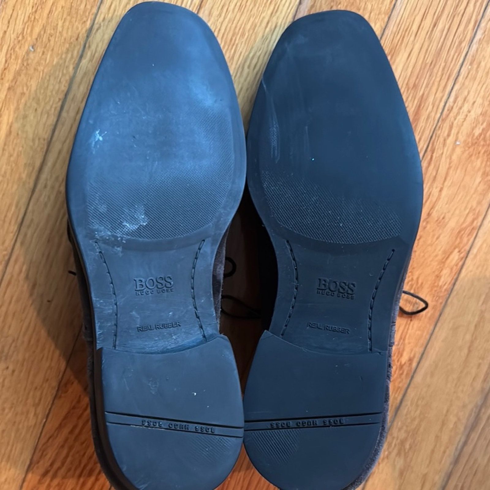 Hugo Boss Hugo Boss Suede Wingtip Oxfords | Chocolate Brown Size US 7 / EU 40 - 5 Thumbnail