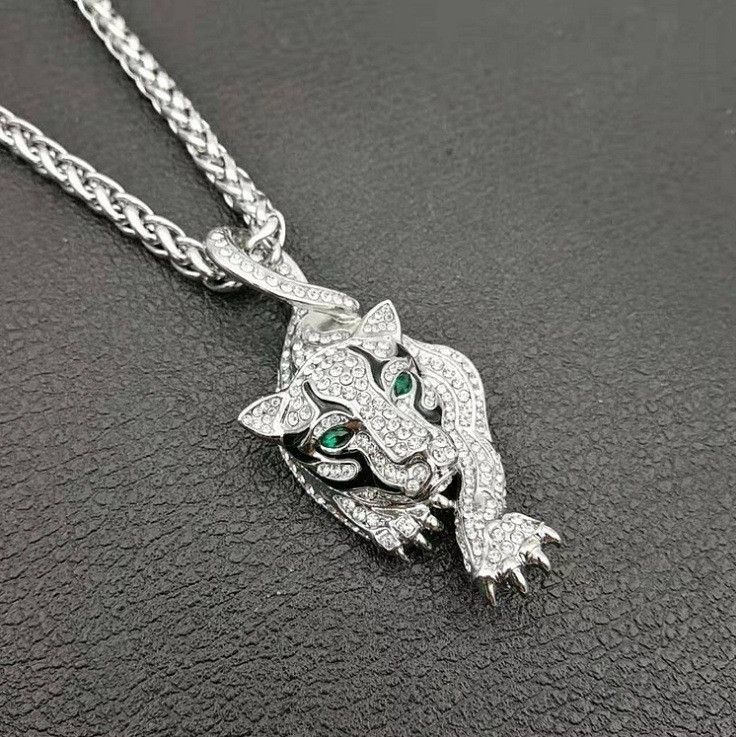 Other Cheetah New Design STEAL! Y2K Chains Necklace Chain Size ONE SIZE - 2 Thumbnail