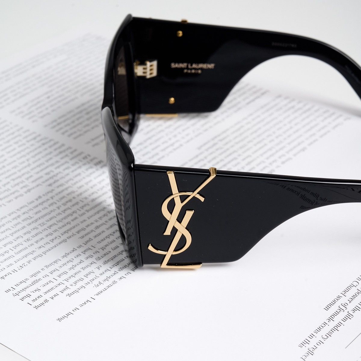 Yves Saint Laurent SAINT LAURENT SL M119 BLAZE 001 SUNGLASSES Size ONE SIZE - 3 Thumbnail