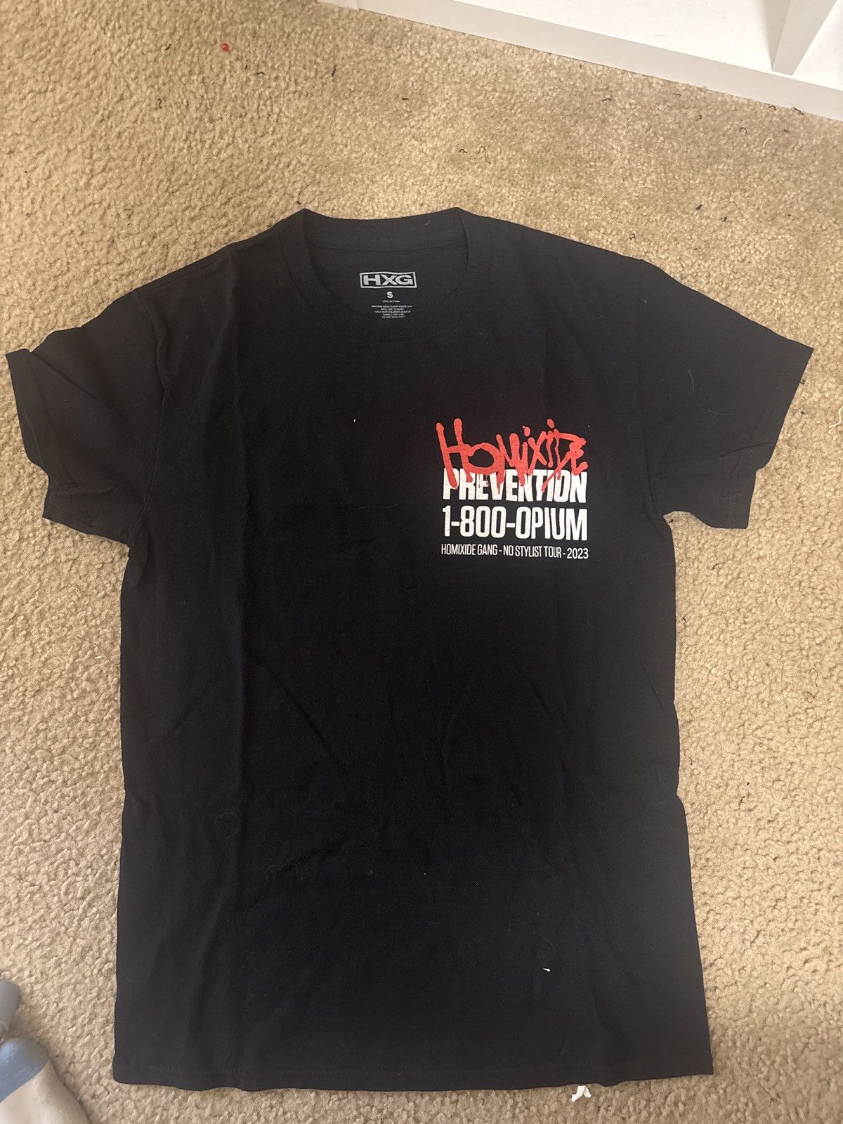 Homixide Prevention No Stylist Tour T Shirt