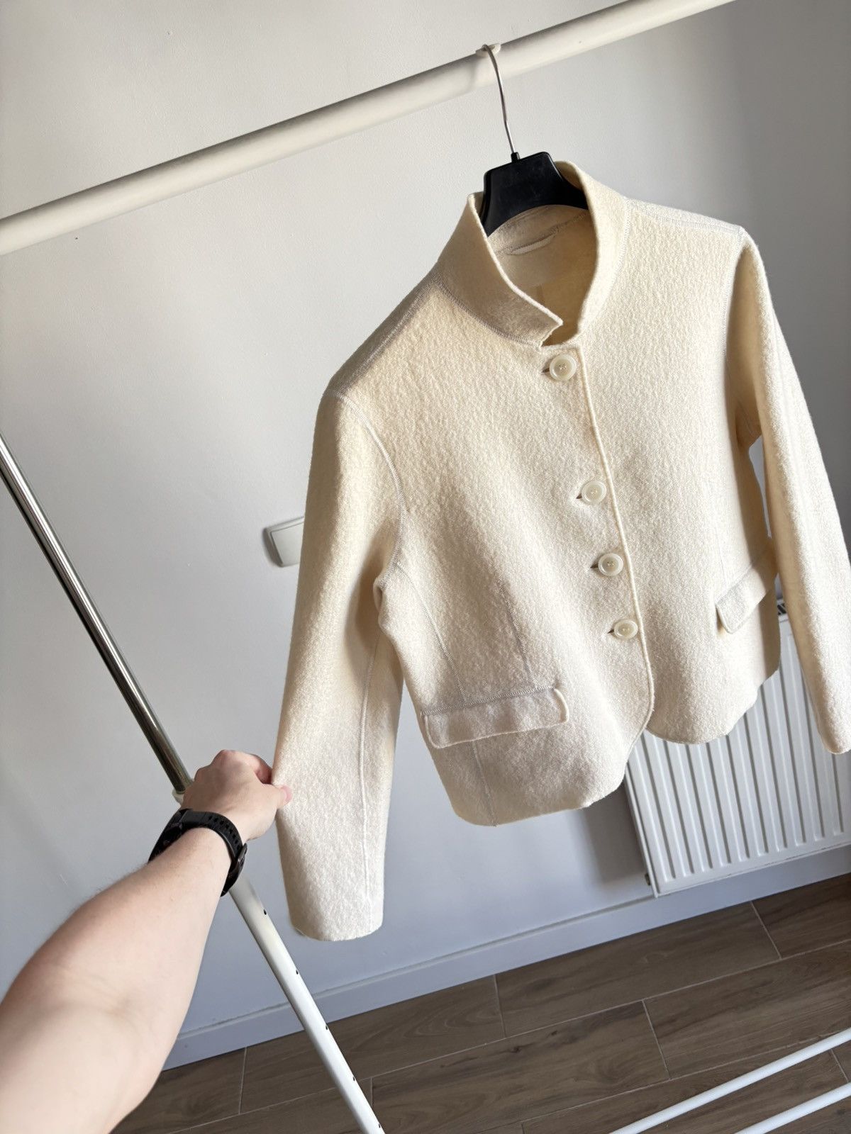Aspesi Aspesi Wool Blazer Wmns M, L Size L / US 10 / IT 46 - 4 Thumbnail