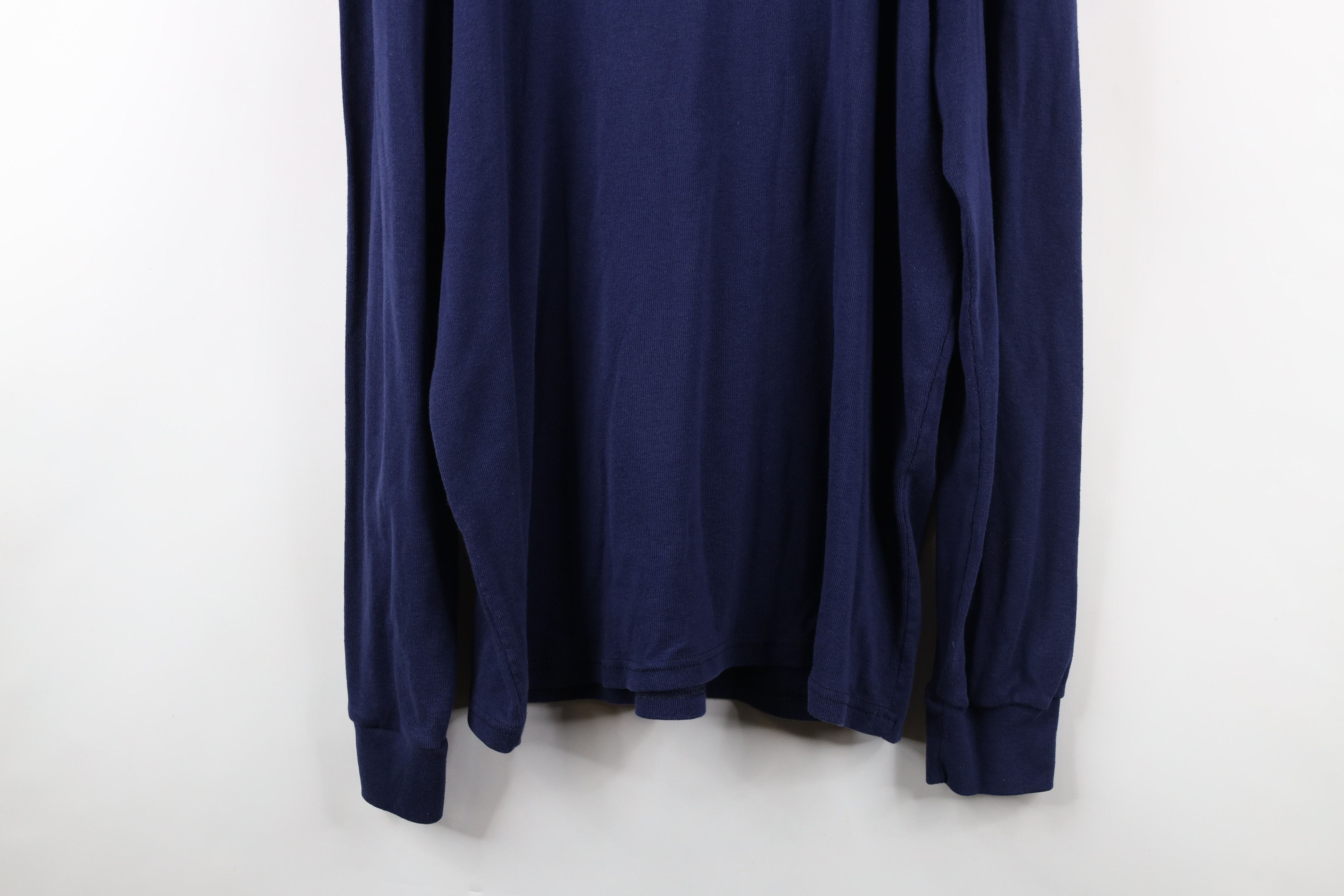 Majestic × Vintage Vintage 90s Majestic Baseball Ribbed Turtleneck T-Shirt USA Size US XXL / EU 58 / 5 - 13 Thumbnail