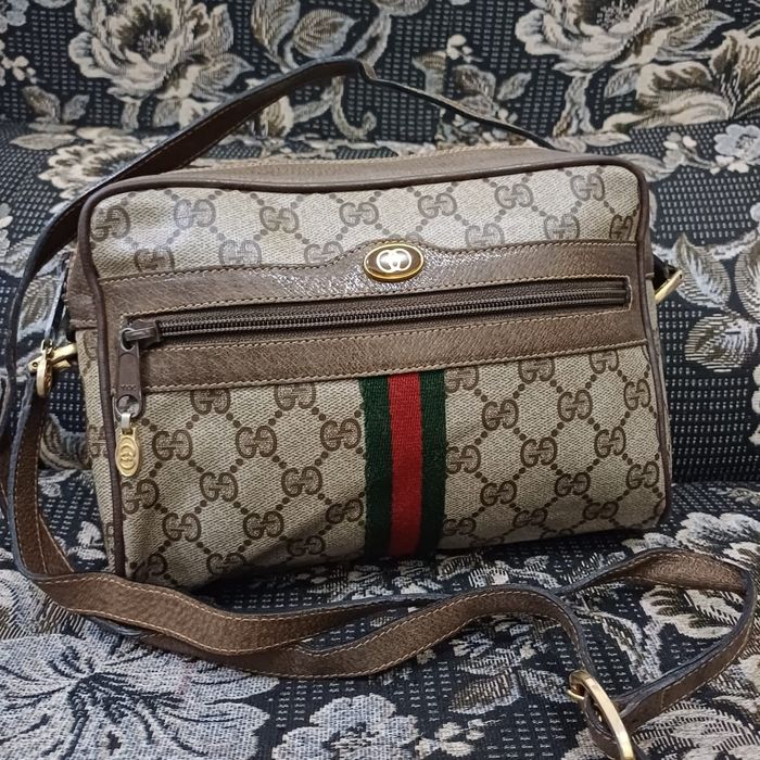 Gucci VINTAGE GUCCI ANNIVERSARY COLLECTION MONOGRAM SLINGBAG | Grailed