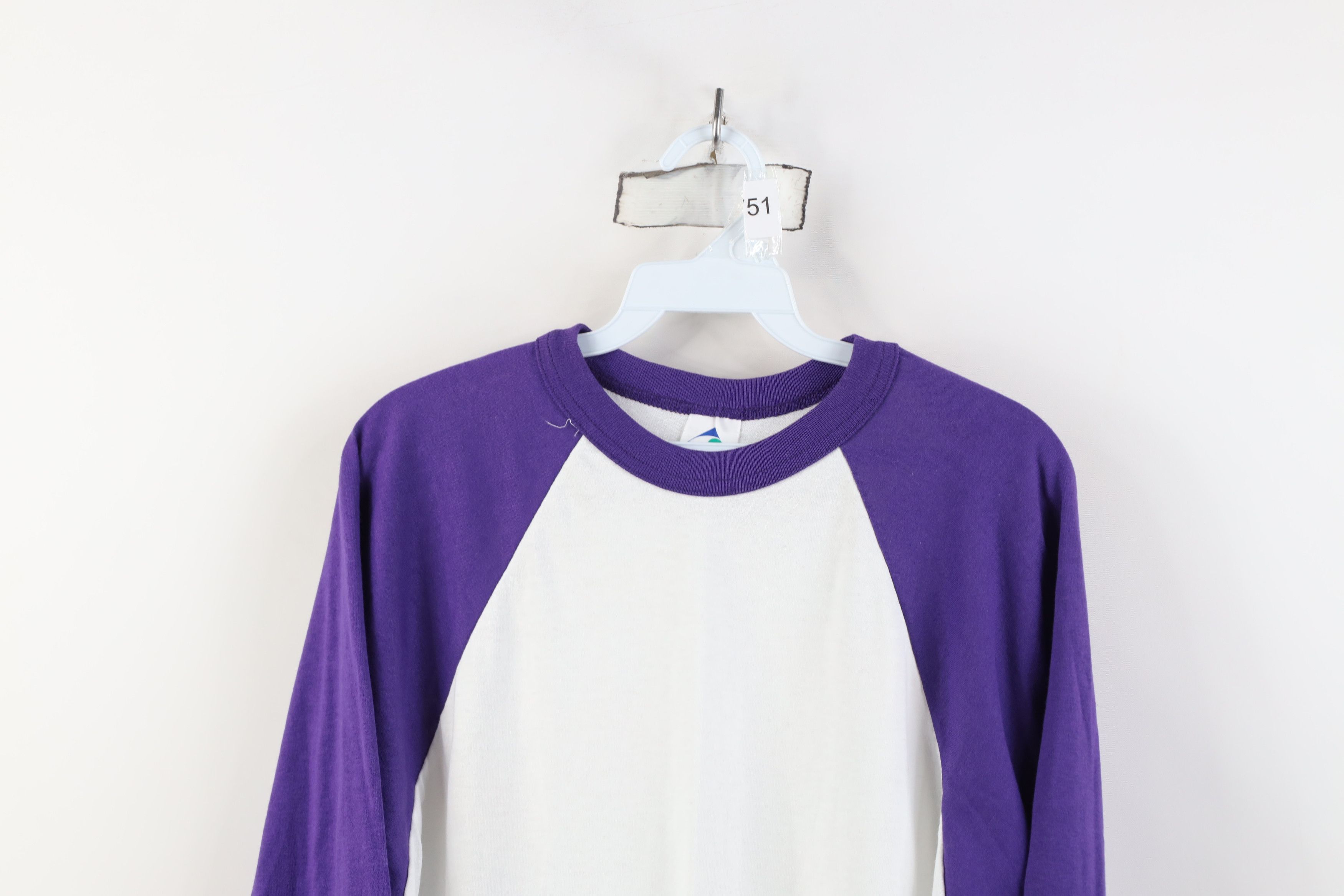 Vintage Vintage 90s Streetwear 3/4 Sleeve Baseball Raglan T-Shirt Size US L / EU 52-54 / 3 - 2 Thumbnail