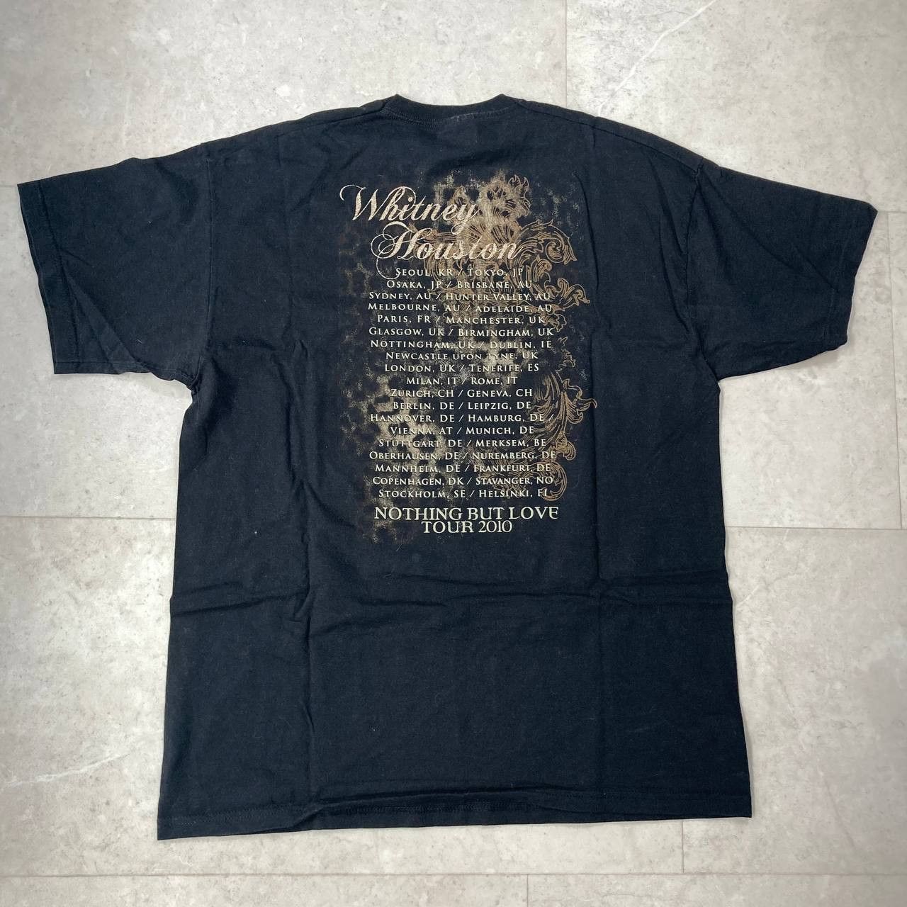 Rap Tees Vintage Whitney Houston Nothing But Love Tour Hip Hop Soul Size US L / EU 52-54 / 3 - 7 Thumbnail