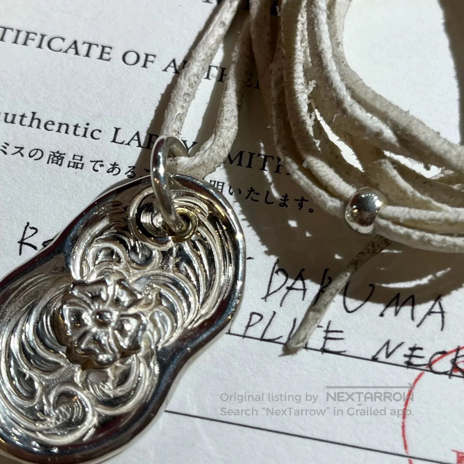 Larry Smith larry smith silver pendant necklace with box. Size ONE SIZE - 5 Thumbnail