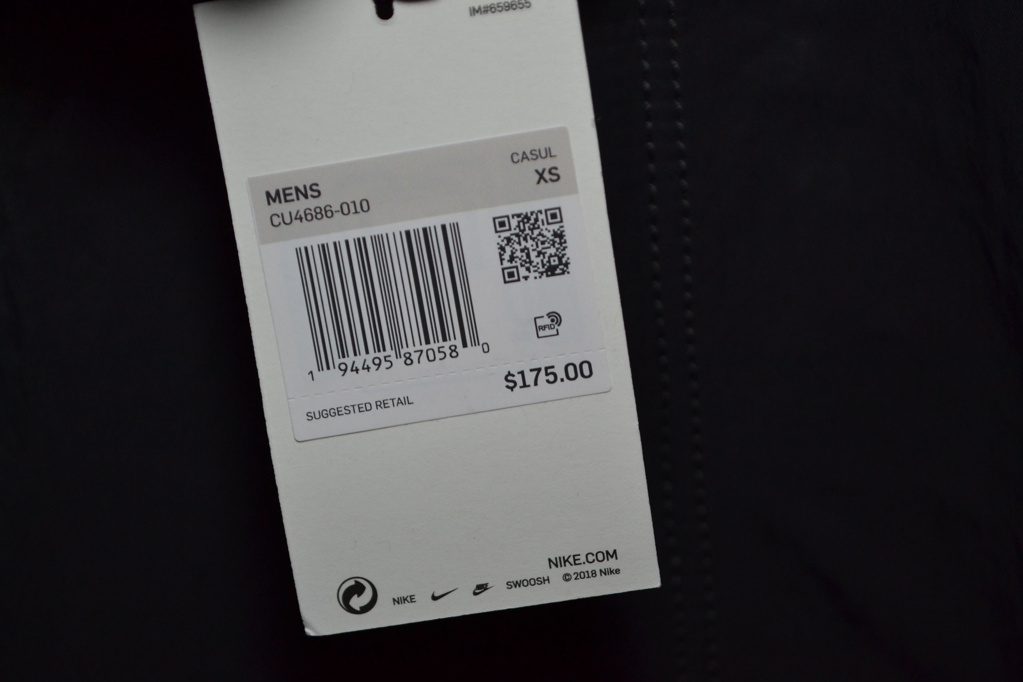 Fear of God Nike Fear Of God NBA Warm Up Top Jacket Off XS CU4686-010 Size US XS / EU 42 / 0 - 5 Thumbnail