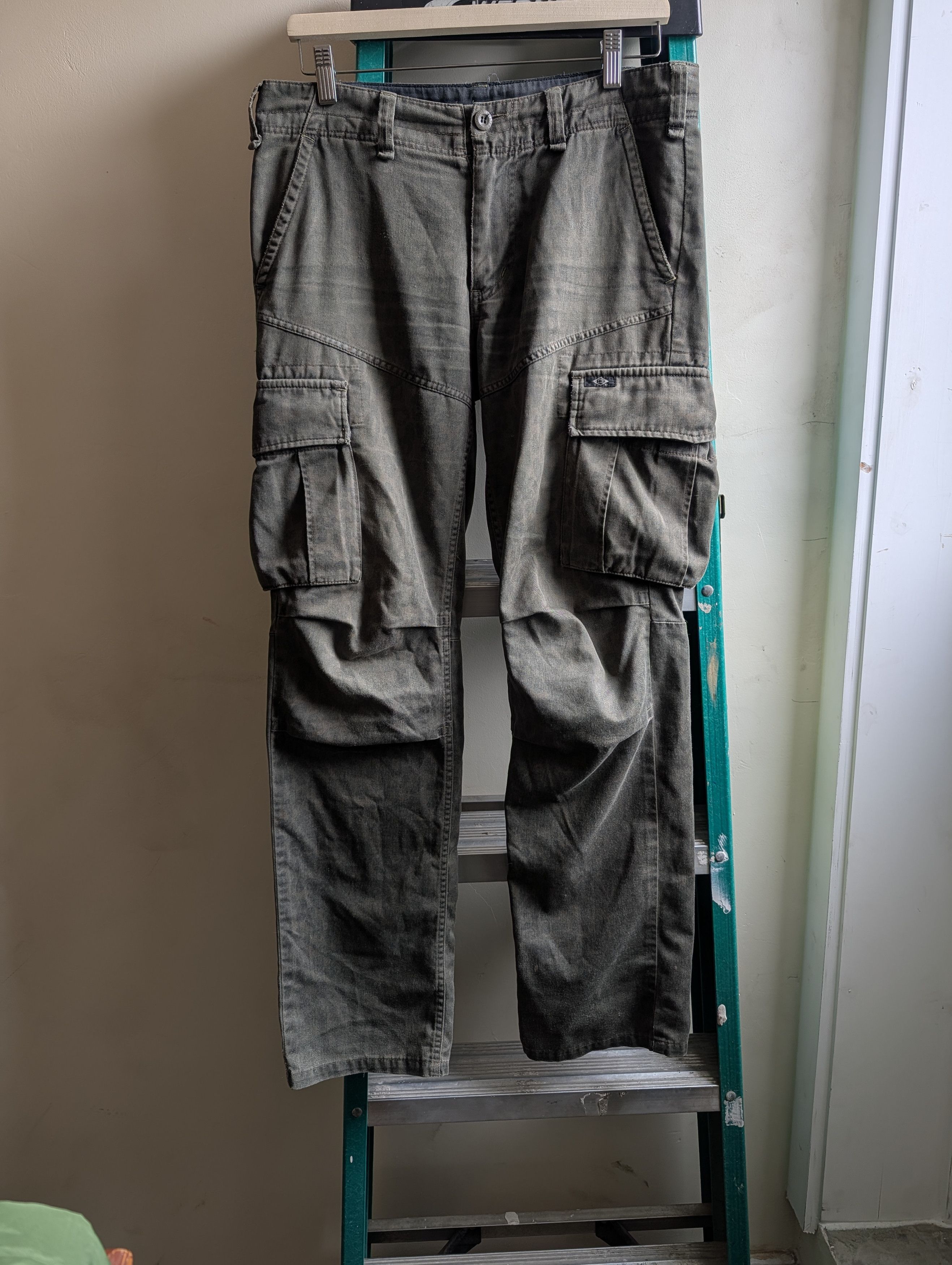 Hysteric Glamour Leopard Print Cargo Pants Size US 33 - 1 Thumbnail