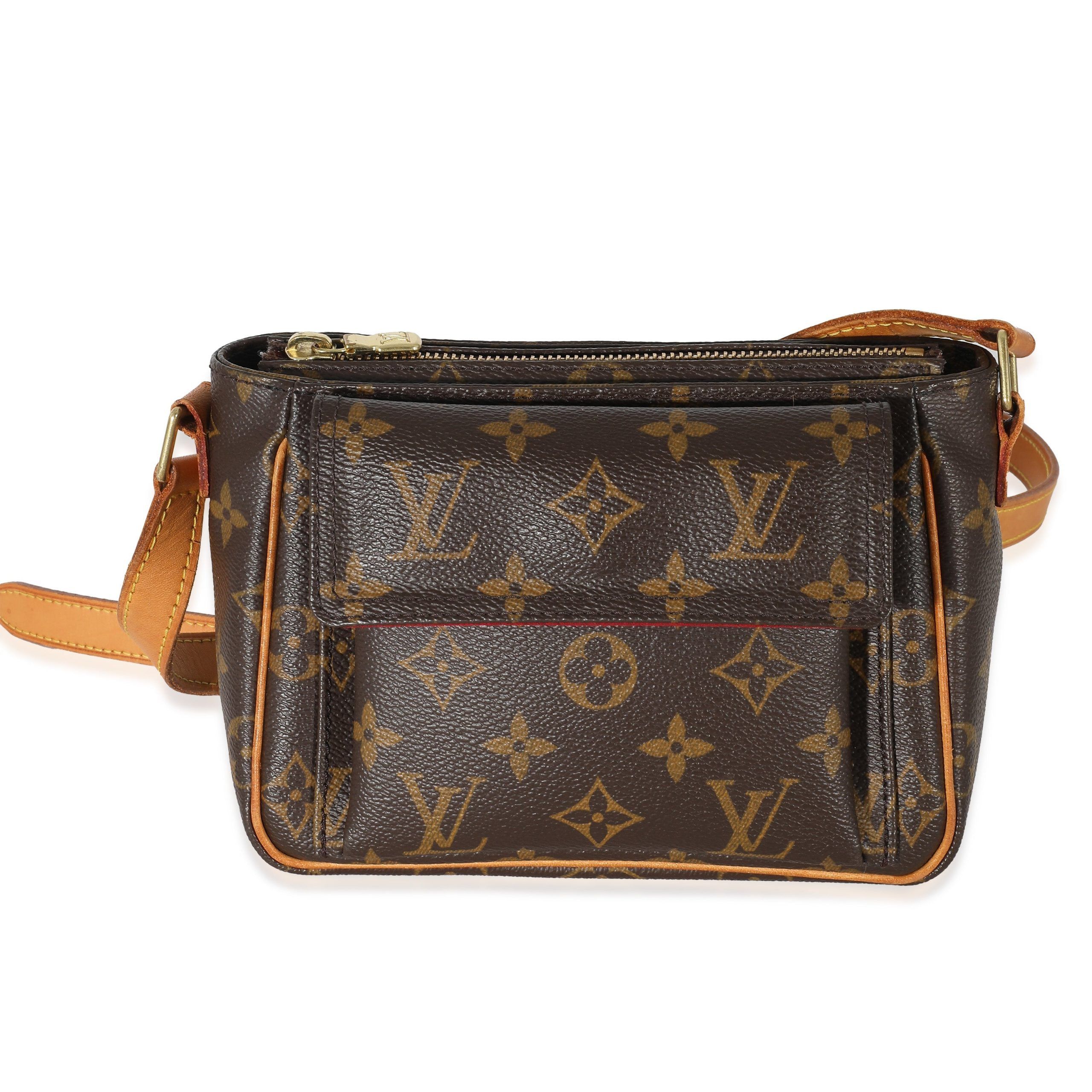 image of Louis Vuitton Monogram Canvas Viva Cite Pm in Brown, Women's