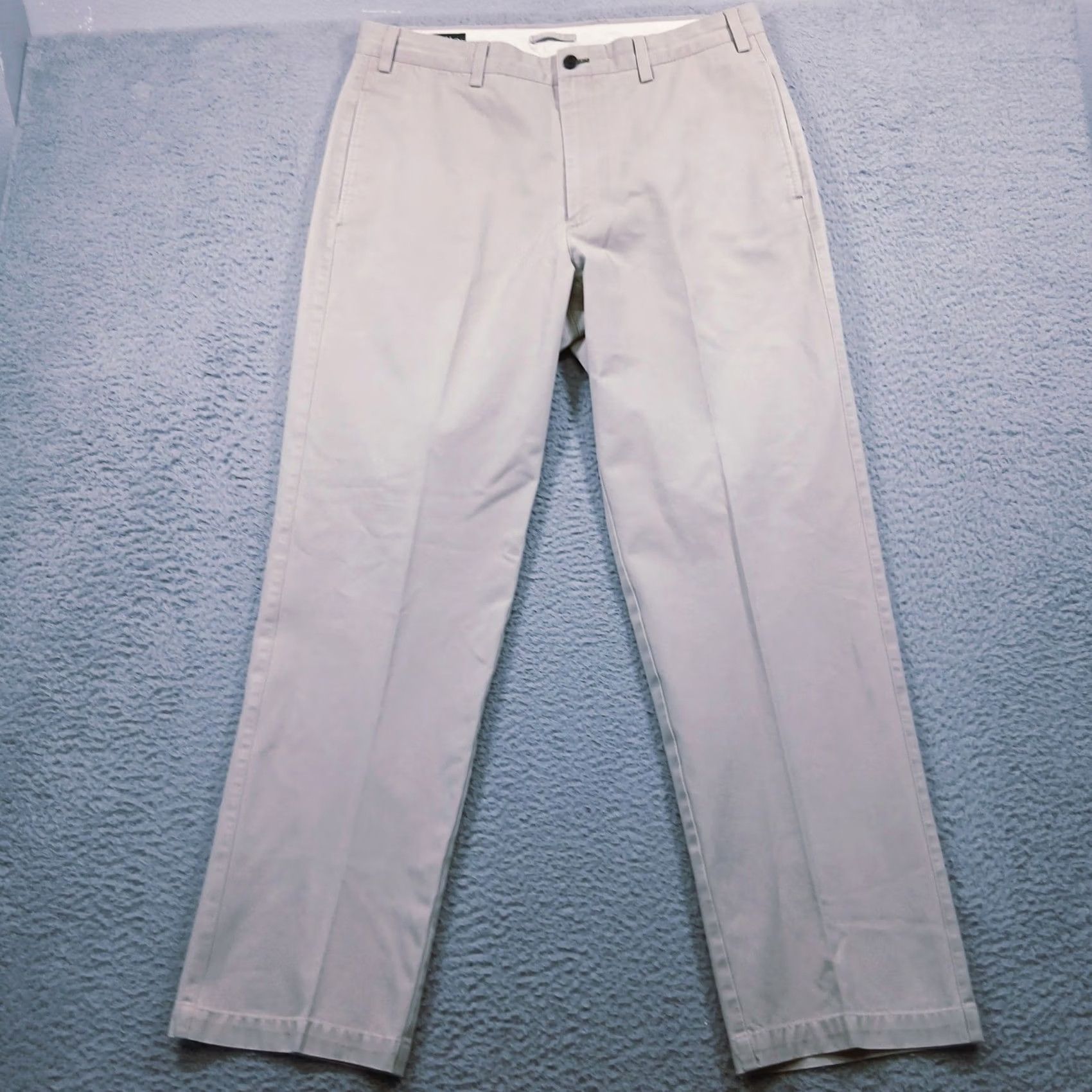 Orvis Orvis Men's Ultimate Khakis Flat Front Chino Pants 36x30 Beige Cotton EUC Size US 36 / EU 52 - 2 Thumbnail