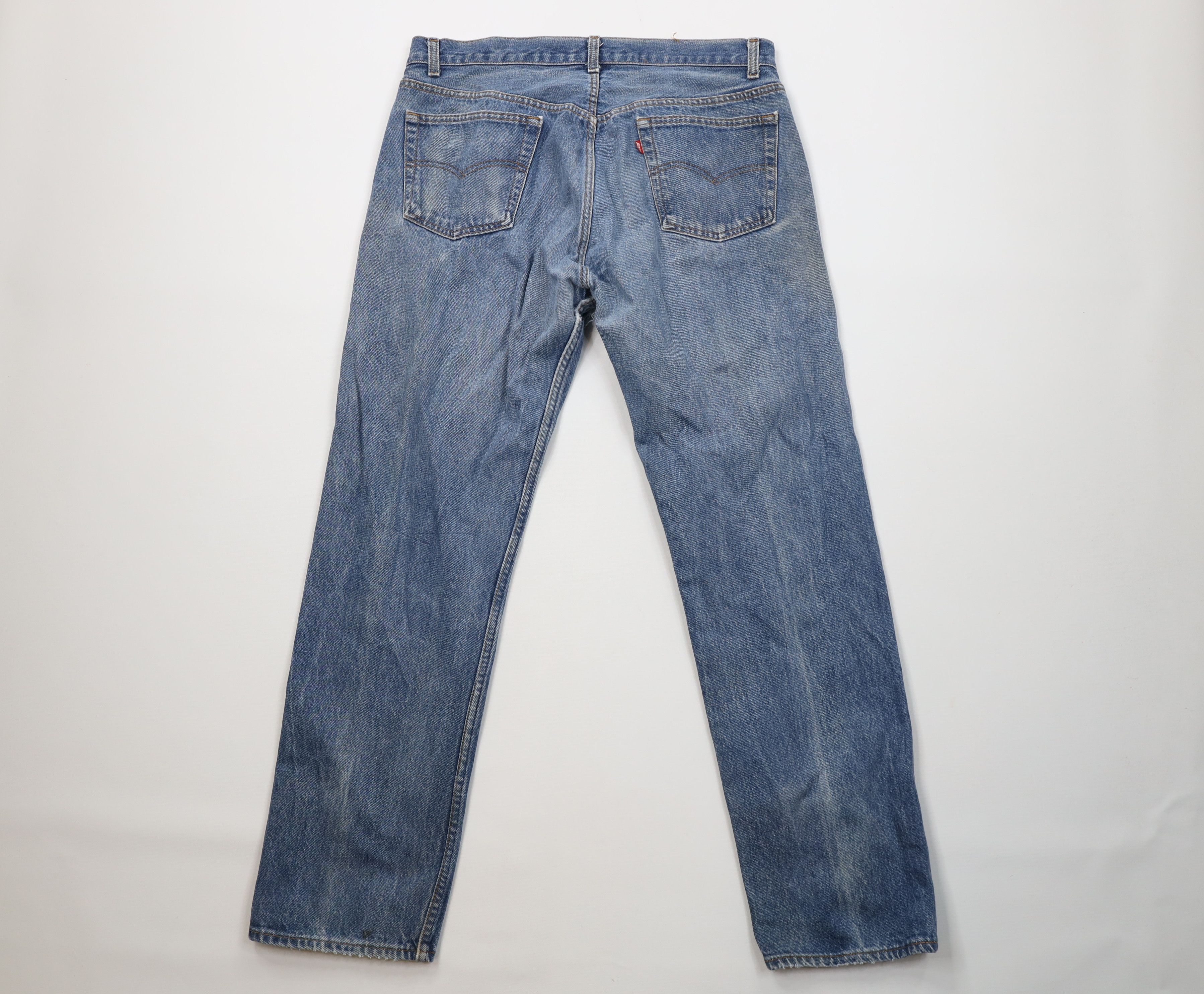Levi's Vintage 80s Levis 501xx Button Fly Original Fit Jeans USA Size US 36 / EU 52 - 11 Thumbnail