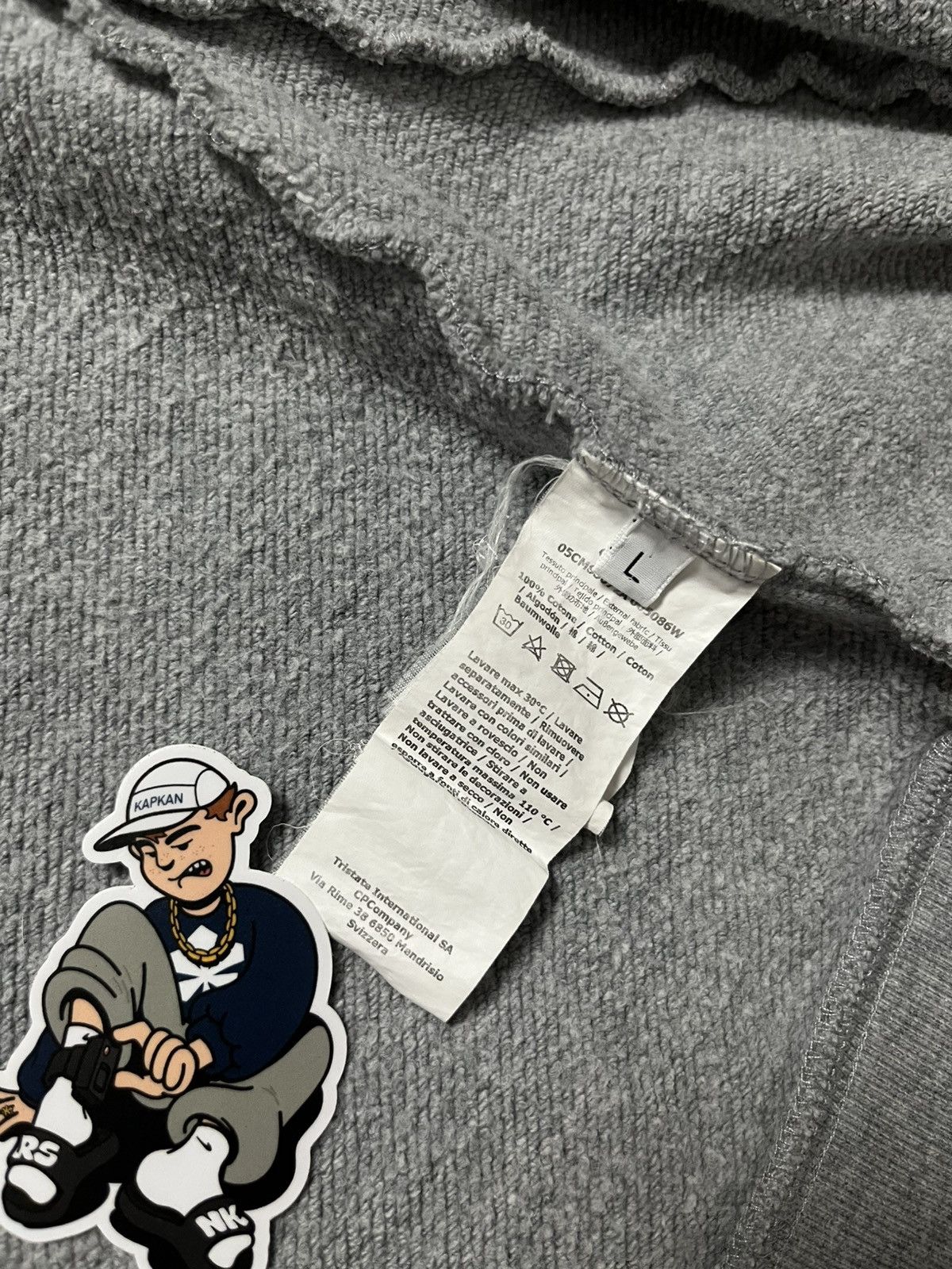 C.P. Company C.P. Company Goggle Full Zip Hoodie Streetwear Casuals Size US L / EU 52-54 / 3 - 11 Thumbnail