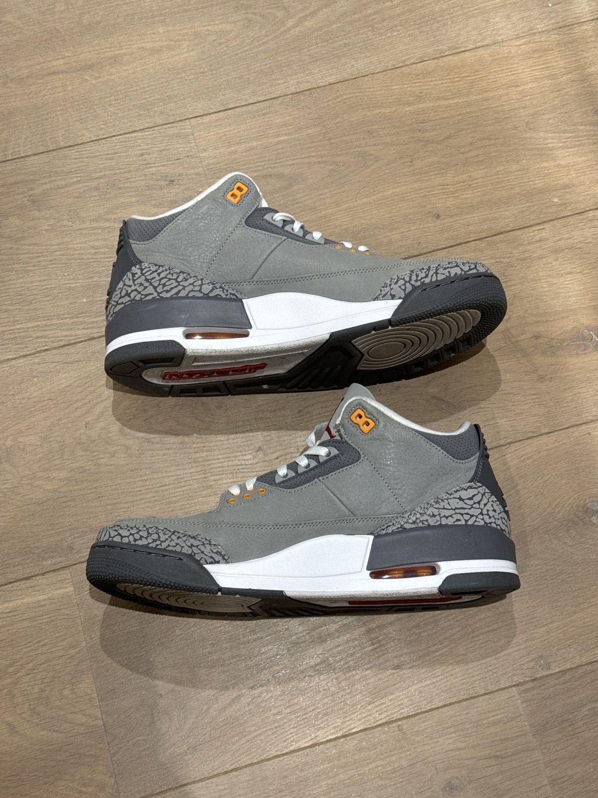 Jordan Brand Air Jordan 3 Cool Grey 2021 Size US 12 / EU 45 - 2 Thumbnail
