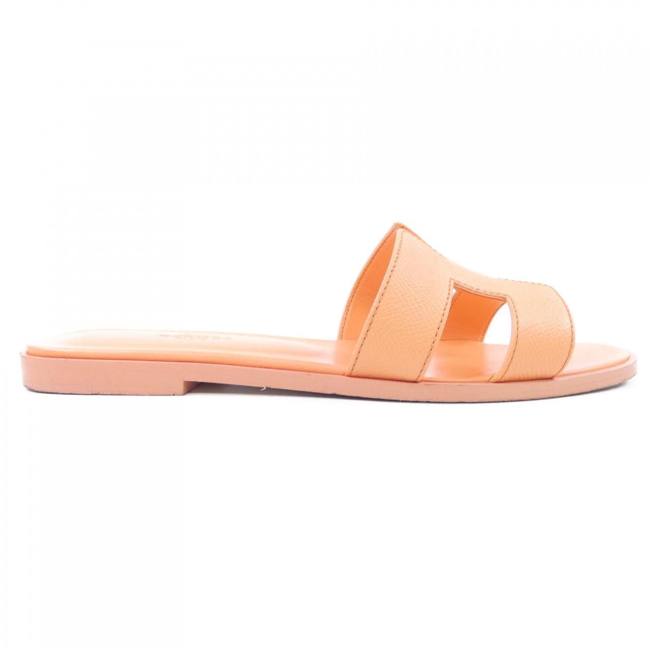 Hermes Hermes Hermes Oran Calfskin Sandals Leather Shoes DUTY FREE for USA Size ONE SIZE - 1 Thumbnail