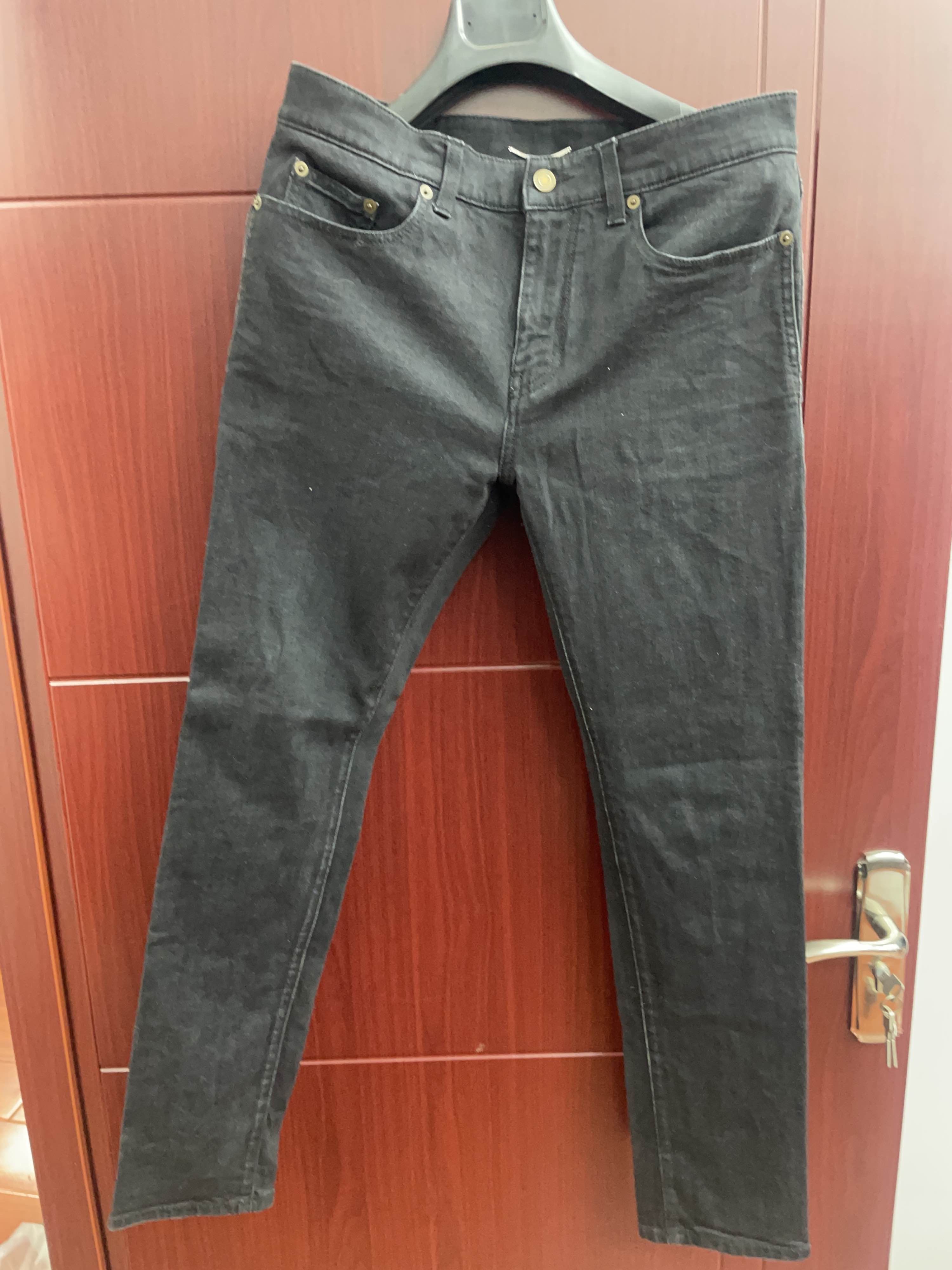 Saint Laurent Paris Saint Laurent Grey Denim Jeans Size 32 Size US 32 / EU 48 - 1 Thumbnail