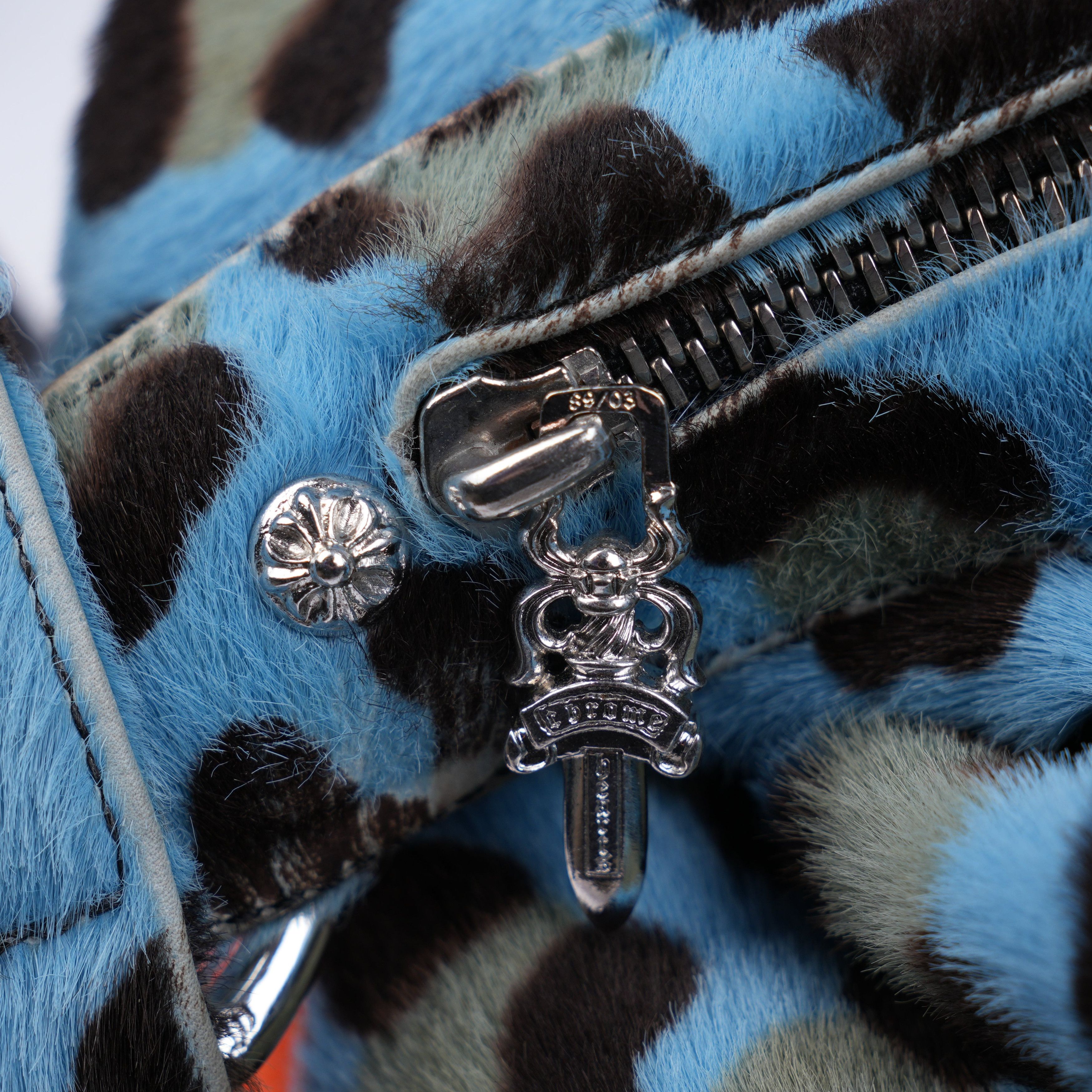 Chrome Hearts CHROME HEARTS LYON ST. BARTHS BLUE CHEETAH BAG Size ONE SIZE - 7 Thumbnail