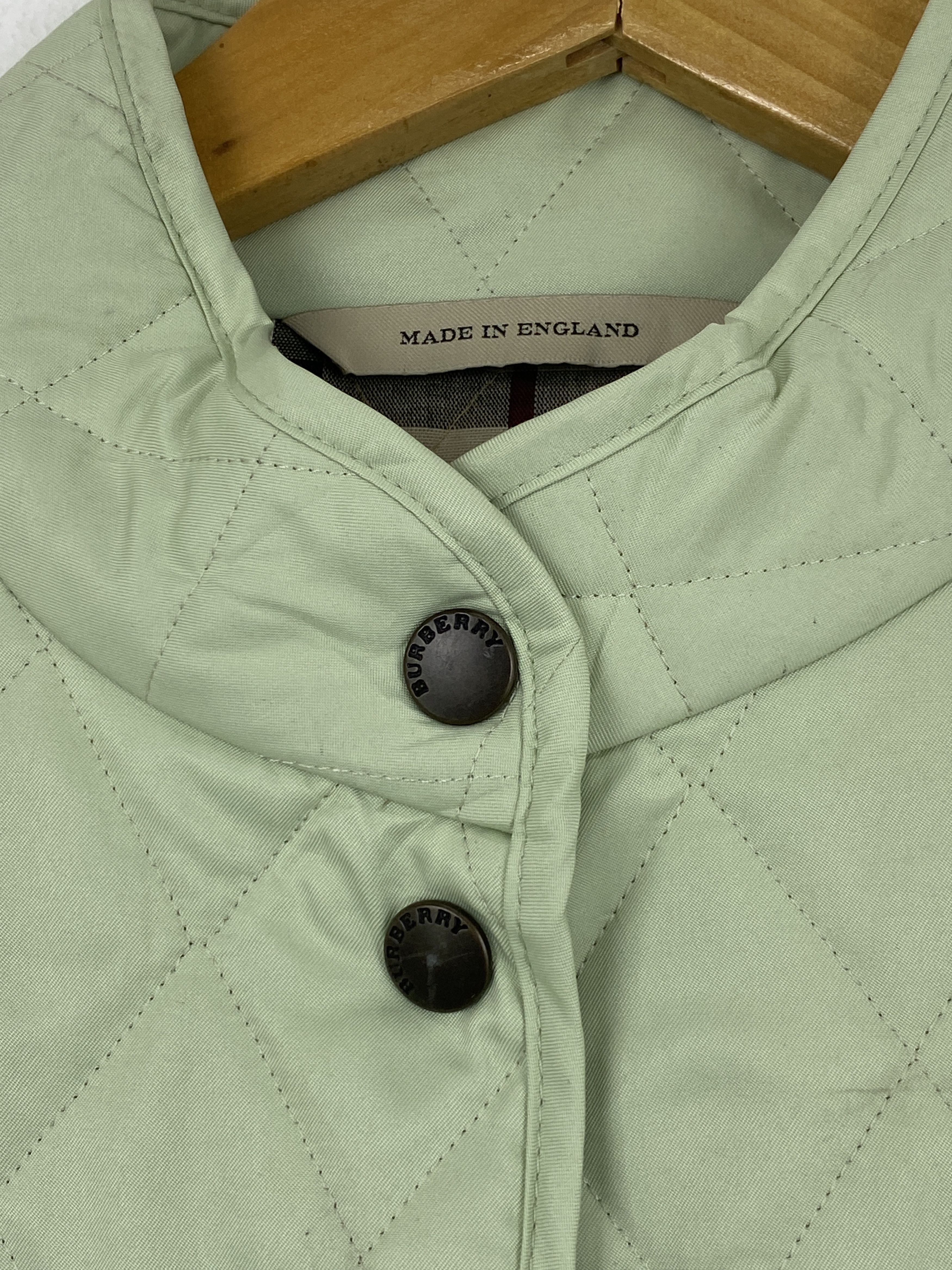 Burberry Burberry London Novacheck Quilted Button Up Jacket J2038 Size US XS / EU 42 / 0 - 8 Thumbnail