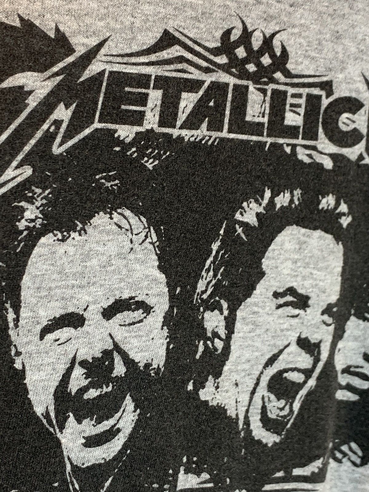 Metallica *RARE* Vintage Metallica Portrait Art 2005 Y2K Metal T-Shirt Size US L / EU 52-54 / 3 - 3 Thumbnail