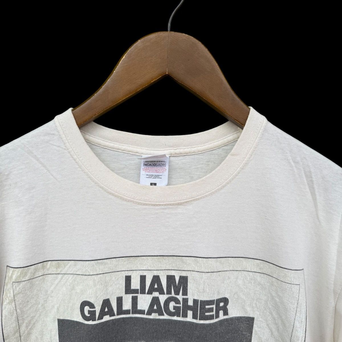 Band Tees Liam Gallagher(Oasis) As You Were Official T-shirt Vintage Size US L / EU 52-54 / 3 - 7 Thumbnail