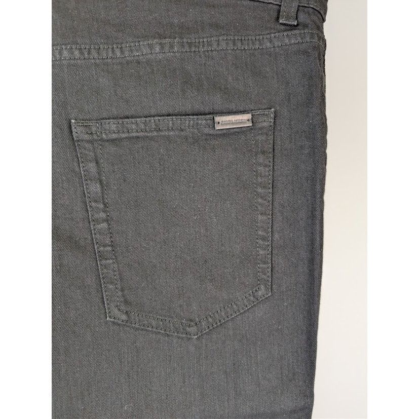Saint Laurent Paris o1rshd1 Skinny 5 Pockets Low Jean Pants in Black Size US 34 / EU 50 - 14 Thumbnail