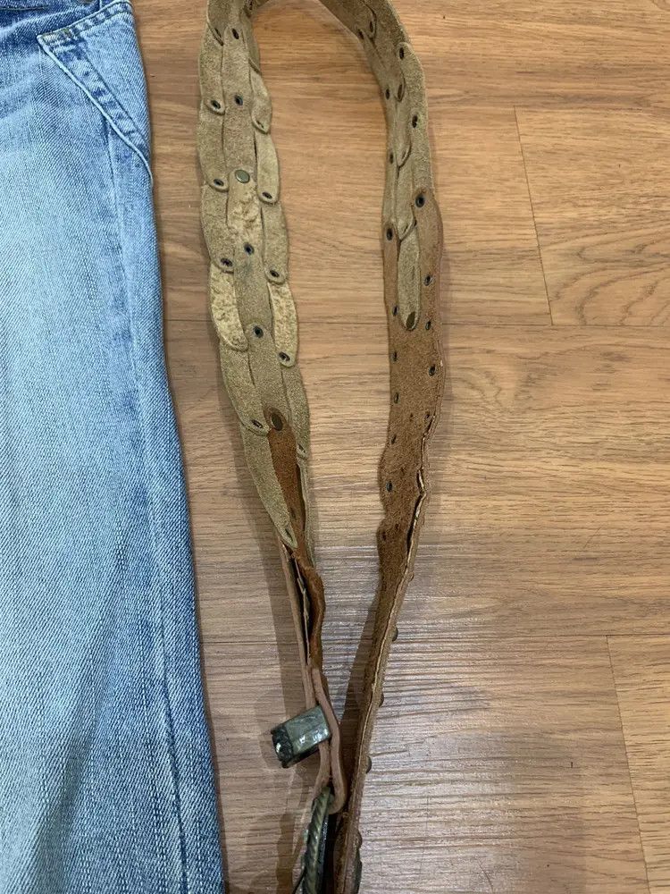 PPFM Bundle PPFM distressed studded jeans with punk studded belt Size US 30 / EU 46 - 5 Thumbnail